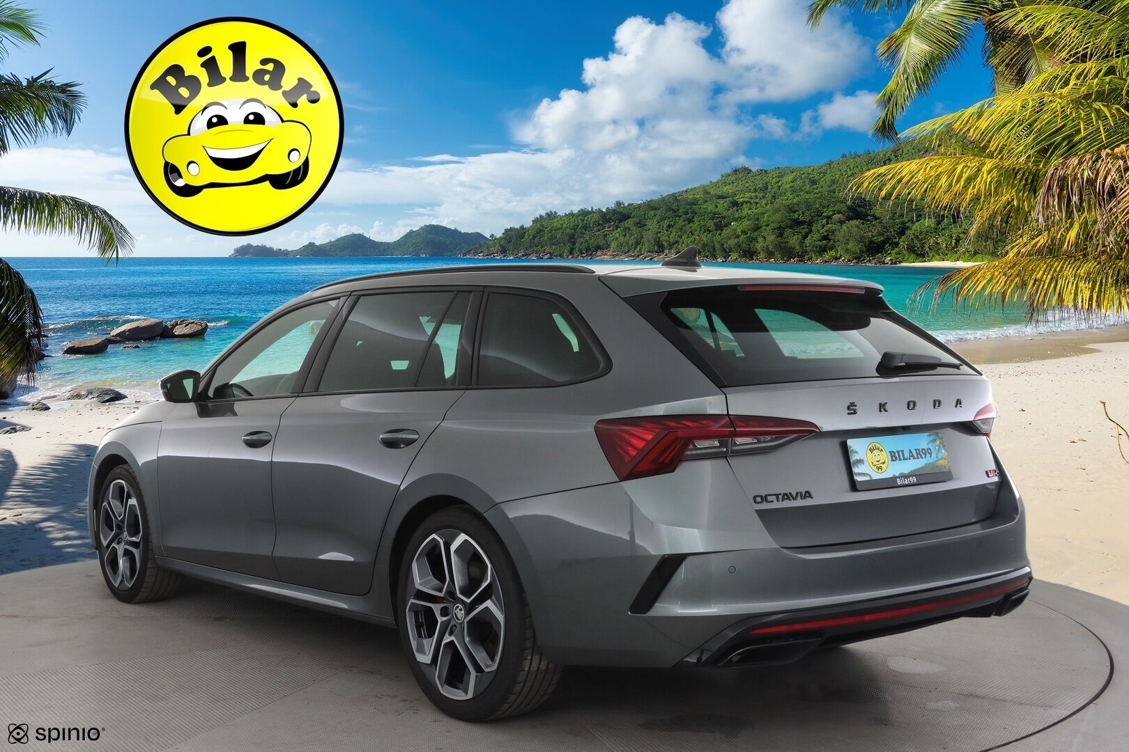 SKODA OCTAVIA 2023 RS Combi 2,0 TSI DSG - ACC | Crystal Matrix LED | Digimittari | Peruutuskamera | Navi | Ratinlämmitys | Sporttipenkit | SmartLink | Huippuvarusteet!