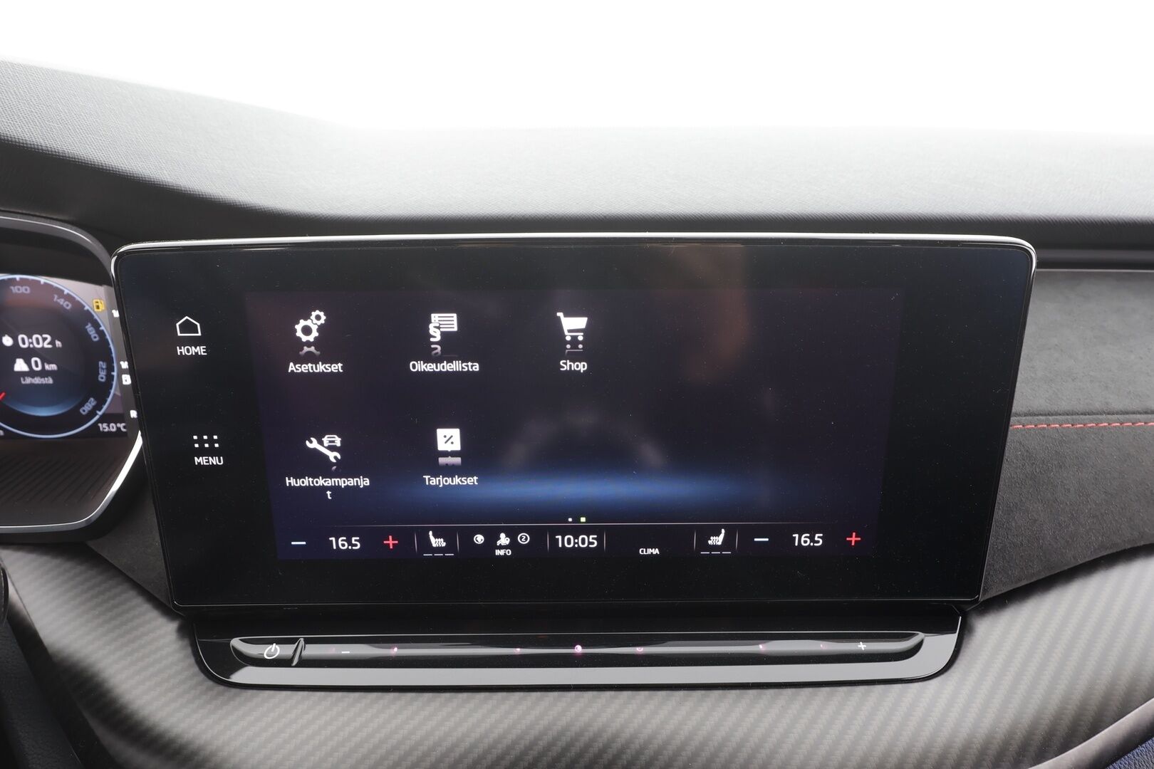 SKODA OCTAVIA 2023 RS Combi 2,0 TSI DSG - ACC | Crystal Matrix LED | Digimittari | Peruutuskamera | Navi | Ratinlämmitys | Sporttipenkit | SmartLink | Huippuvarusteet!