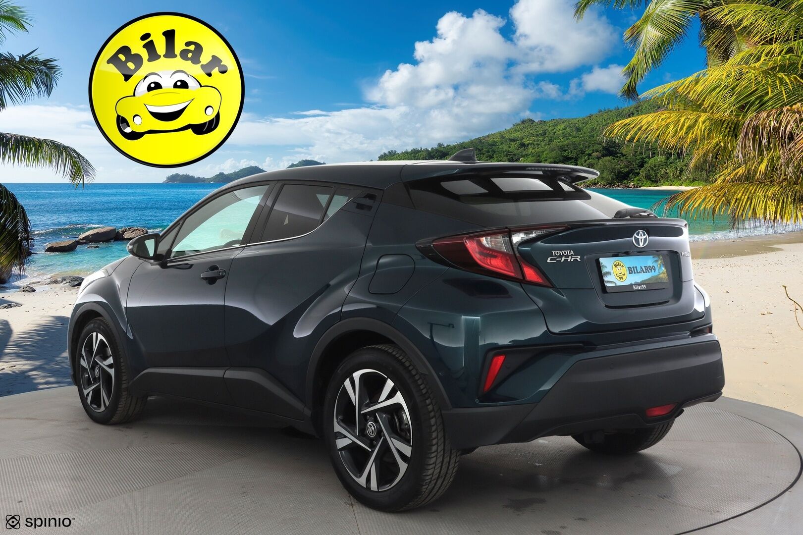 Toyota C-HR 2023 1,8 Hybrid Active - | ACC | LED | Facelift | P.kamera | Navi | Lämm. ratti | BSM | Keyless | Merkkihuollot | 2x renkaat aluin |