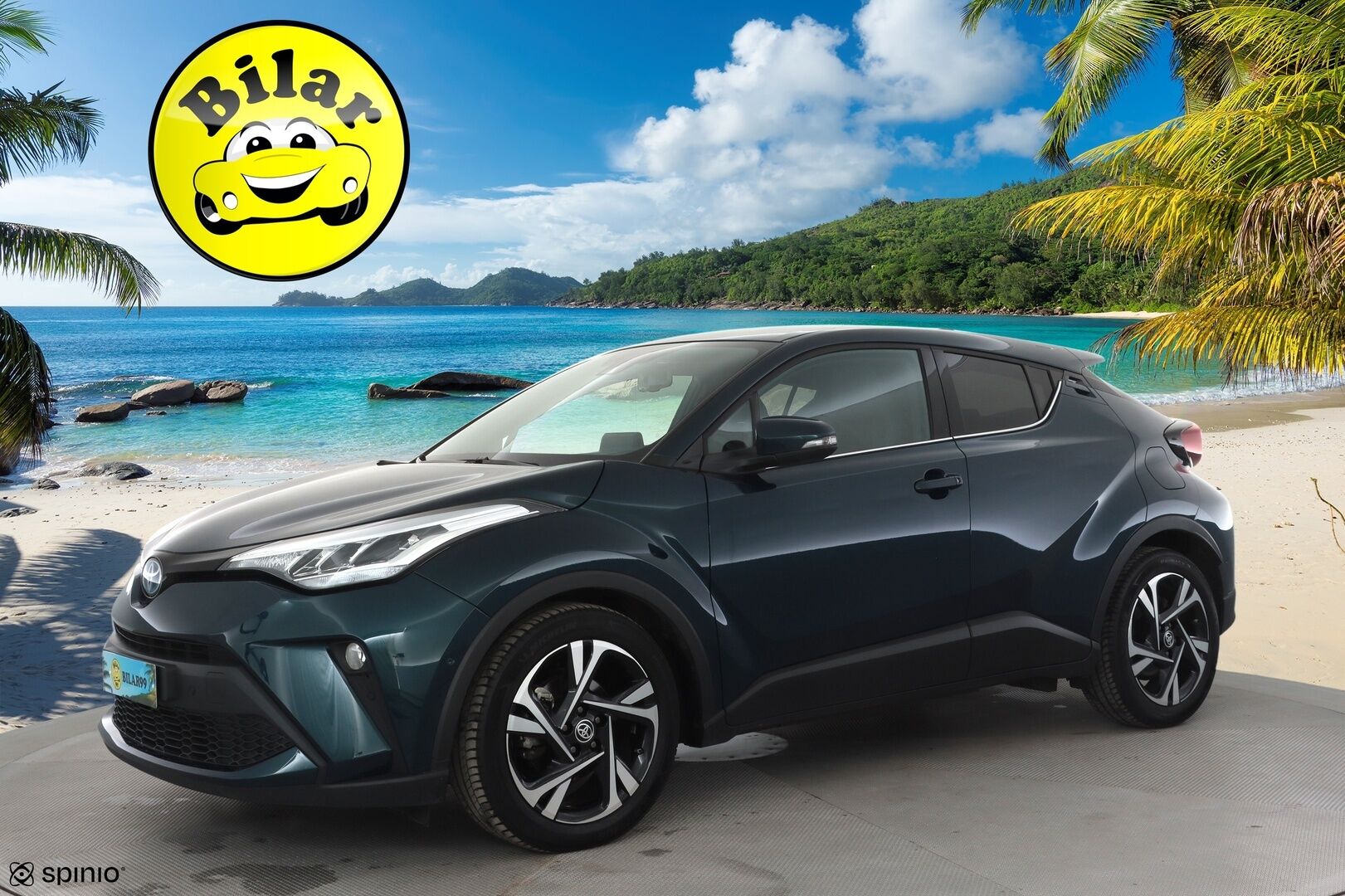 Toyota C-HR 2023 1,8 Hybrid Active - | ACC | LED | Facelift | P.kamera | Navi | Lämm. ratti | BSM | Keyless | Merkkihuollot | 2x renkaat aluin |