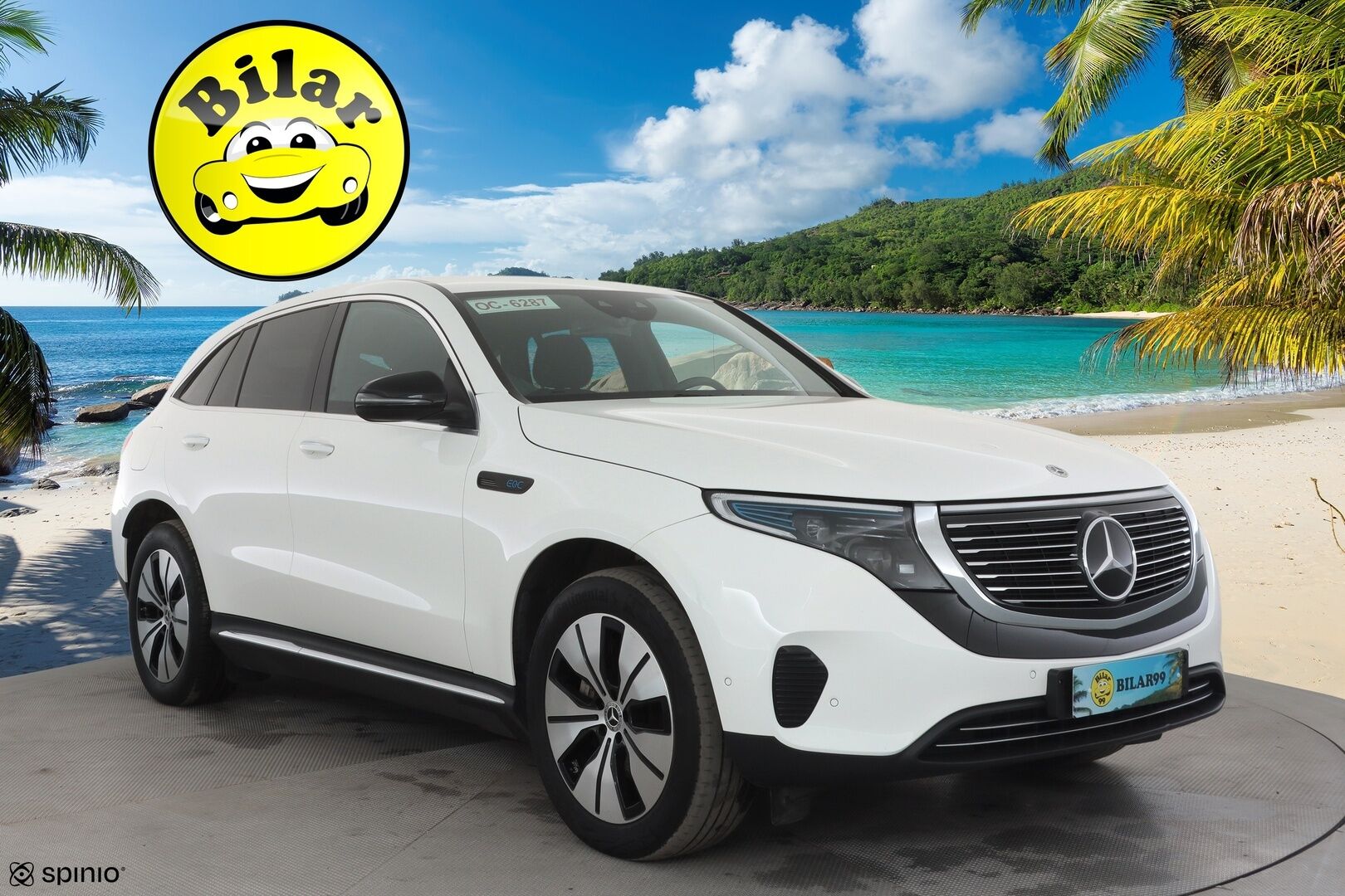 MERCEDES-BENZ EQC 2022 Edition 4Matic - | Distronic+ | Koukku | Multibeam | Keyless | P.kamera | Widescreen | Sporttipenkit | Navi | Akustiikkalasit | Kahdet renkaat aluvanteilla | Merkkihuollettu | 