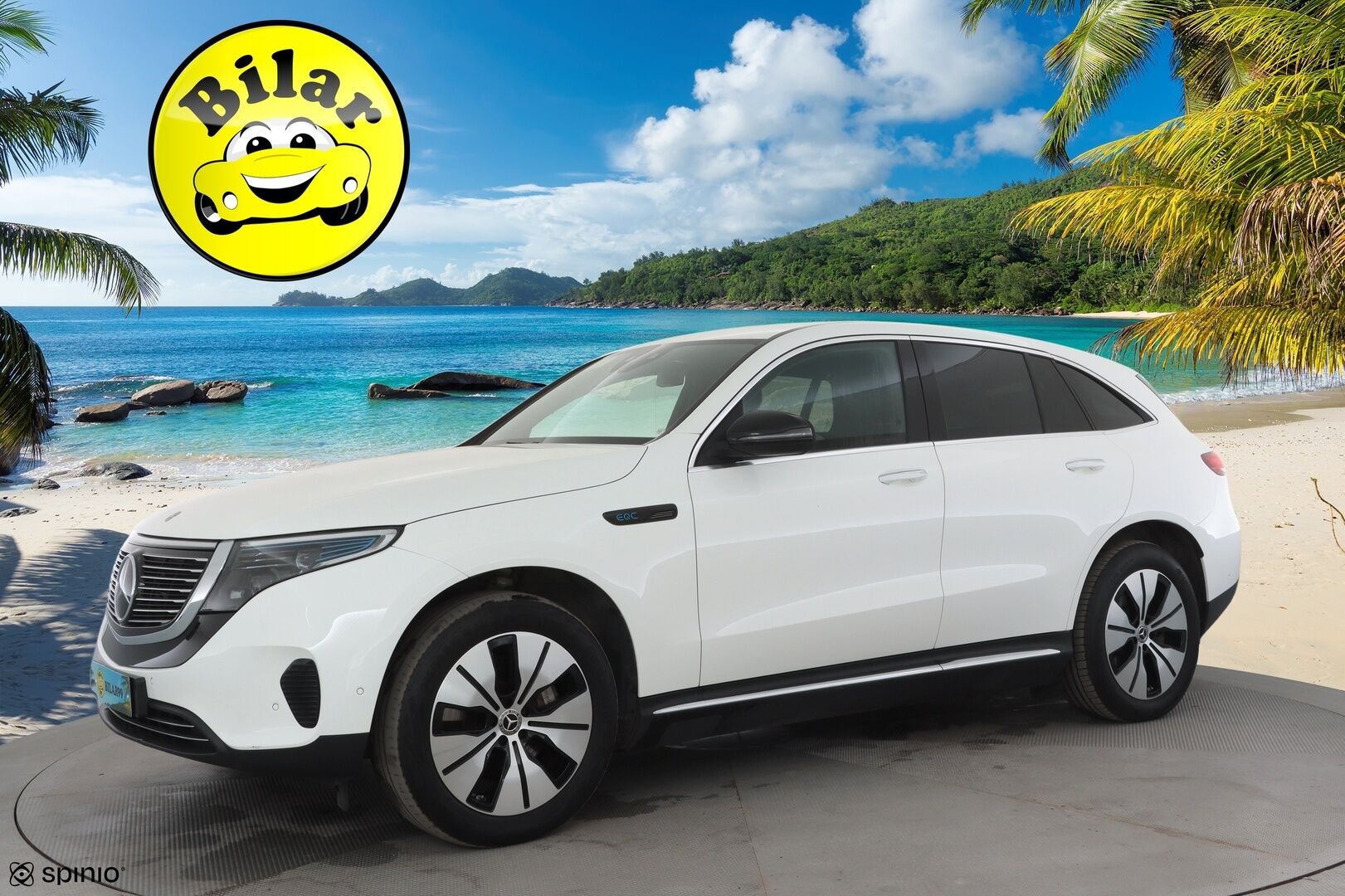 MERCEDES-BENZ EQC 2022 Edition 4Matic - | Distronic+ | Koukku | Multibeam | Keyless | P.kamera | Widescreen | Sporttipenkit | Navi | Akustiikkalasit | Kahdet renkaat aluvanteilla | Merkkihuollettu | 