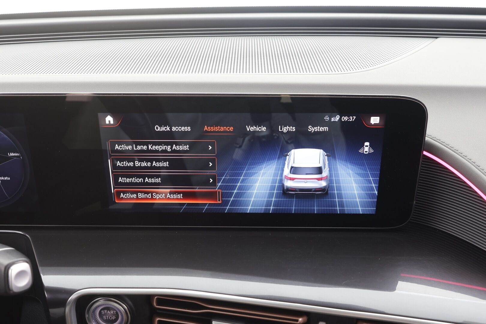 MERCEDES-BENZ EQC 2022 Edition 4Matic - | Distronic+ | Koukku | Multibeam | Keyless | P.kamera | Widescreen | Sporttipenkit | Navi | Akustiikkalasit | Kahdet renkaat aluvanteilla | Merkkihuollettu | 