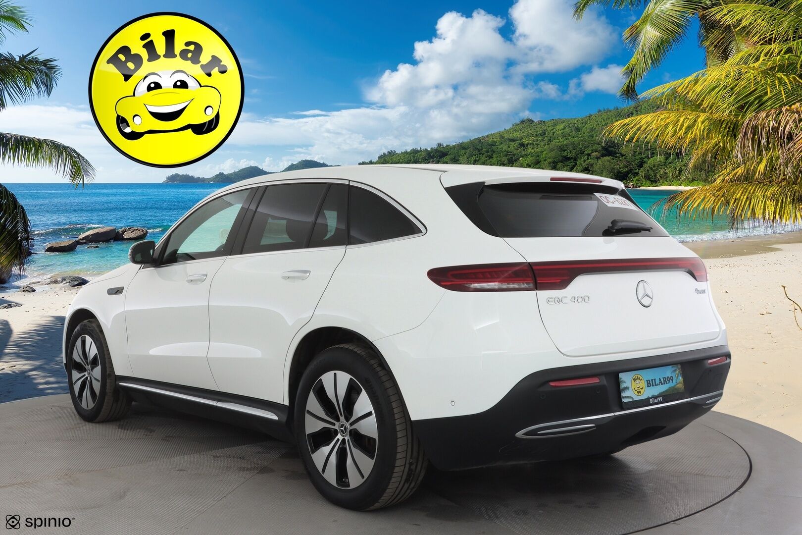 MERCEDES-BENZ EQC 2022 Edition 4Matic - | Distronic+ | Koukku | Multibeam | Keyless | P.kamera | Widescreen | Sporttipenkit | Navi | Akustiikkalasit | Kahdet renkaat aluvanteilla | Merkkihuollettu | 