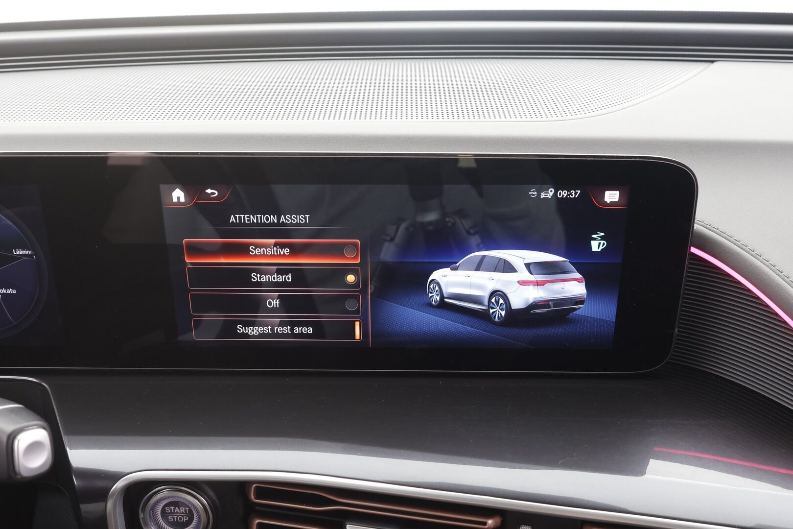 MERCEDES-BENZ EQC 2022 Edition 4Matic - | Distronic+ | Koukku | Multibeam | Keyless | P.kamera | Widescreen | Sporttipenkit | Navi | Akustiikkalasit | Kahdet renkaat aluvanteilla | Merkkihuollettu | 