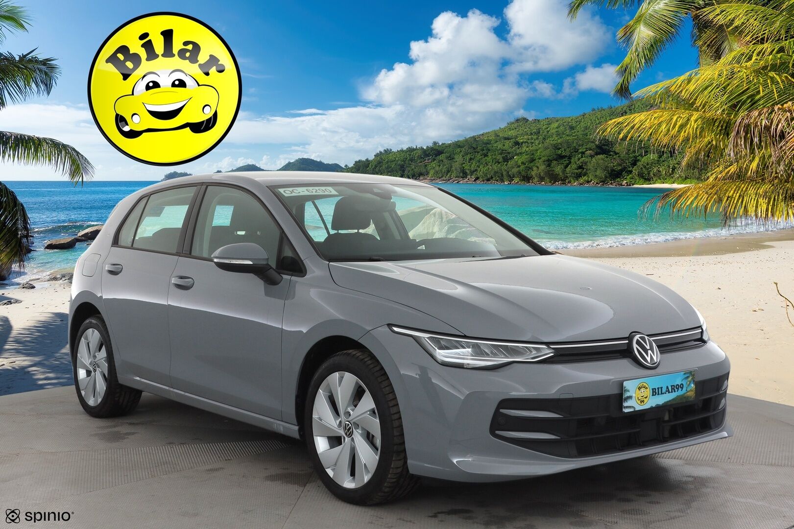 VOLKSWAGEN GOLF 2025 1.5 eHybrid 150kW DSG / ACC / LED-ajovalot / Pysäköinti tutkat ed. ja takana - | ACC | Pikalataus | Facelift | LED | Digimittaristo | Ambient | Tutkat | Lämm. ratti | Lane assist | 2x renkaat aluin | 