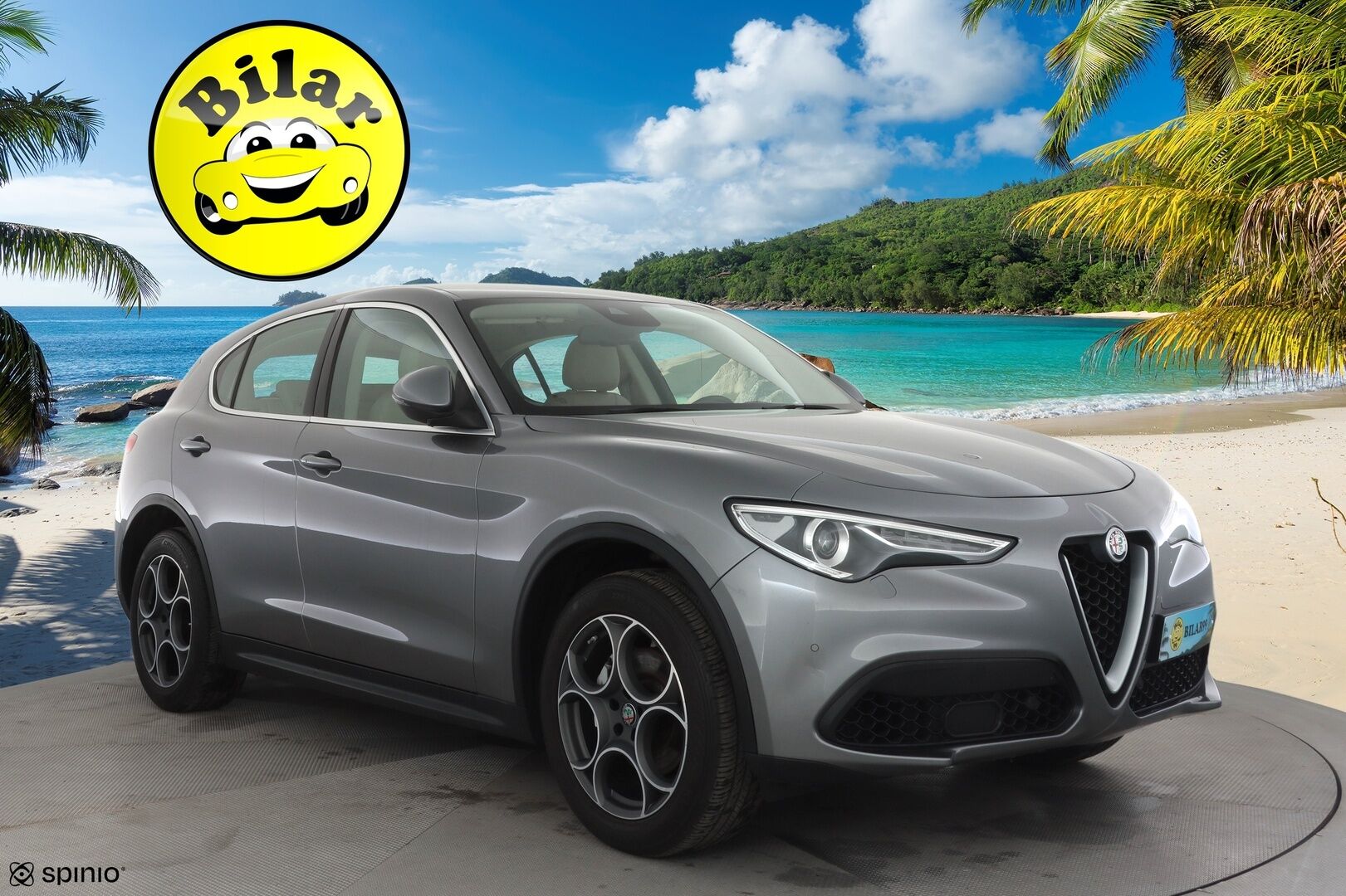 ALFA ROMEO STELVIO 2018 2,0 Bensiini 280hp AT8 AWD Super - | Muistipenkki | P.Kamera | Xenon | Kaistavahti | Katveavustin | Navi | Keyless | Kahdet renkaat | 