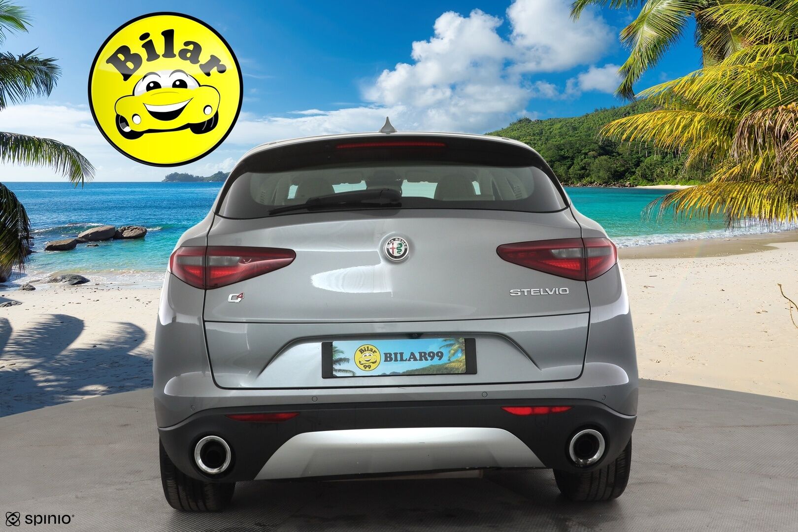 ALFA ROMEO STELVIO 2018 2,0 Bensiini 280hp AT8 AWD Super - | Muistipenkki | P.Kamera | Xenon | Kaistavahti | Katveavustin | Navi | Keyless | Kahdet renkaat | 