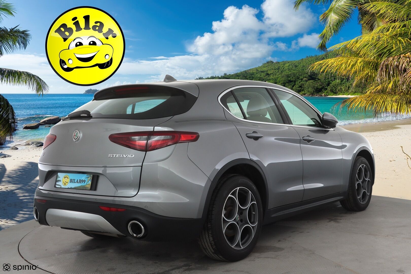 ALFA ROMEO STELVIO 2018 2,0 Bensiini 280hp AT8 AWD Super - | Muistipenkki | P.Kamera | Xenon | Kaistavahti | Katveavustin | Navi | Keyless | Kahdet renkaat | 