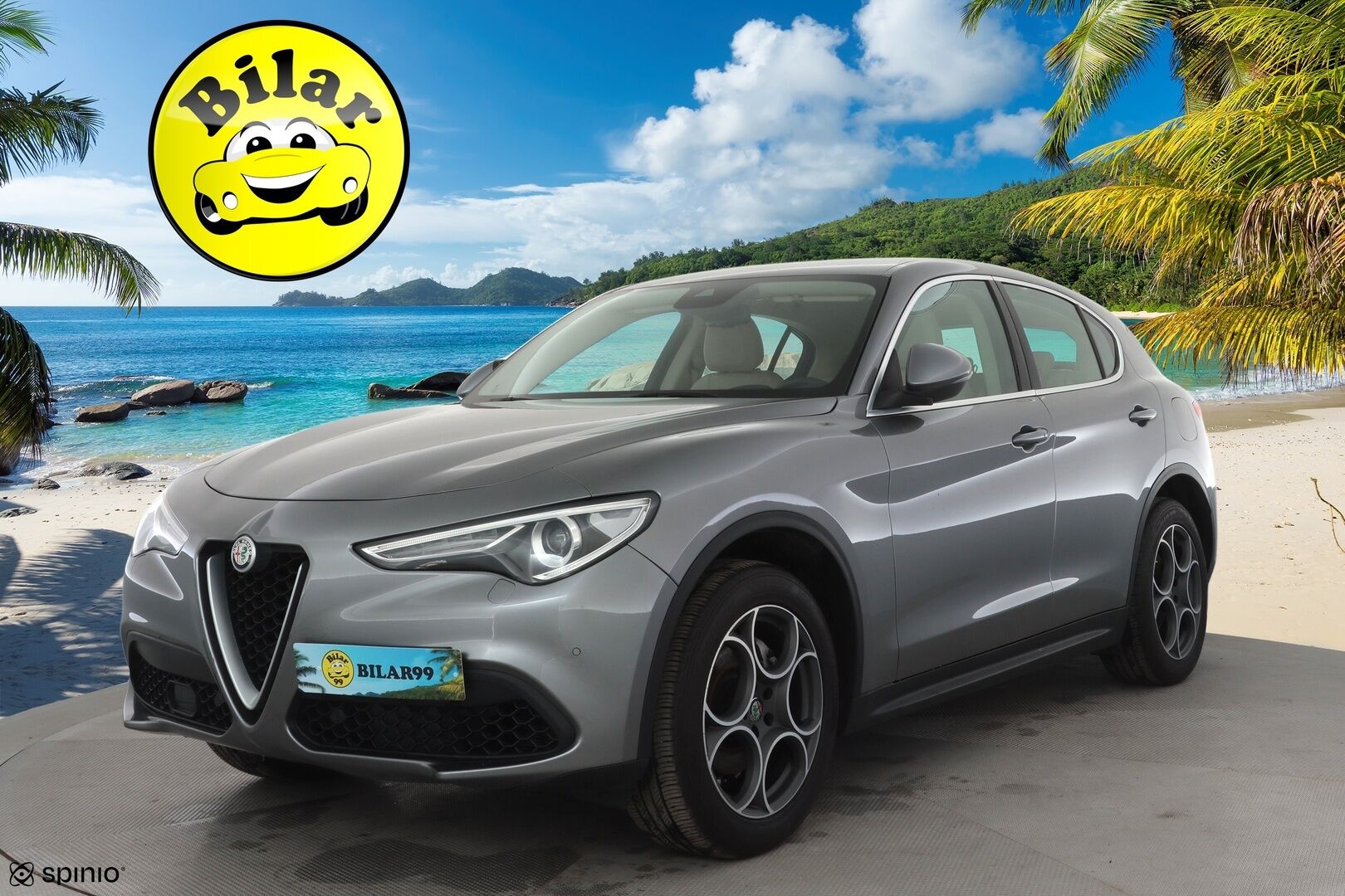 ALFA ROMEO STELVIO 2018 2,0 Bensiini 280hp AT8 AWD Super - | Muistipenkki | P.Kamera | Xenon | Kaistavahti | Katveavustin | Navi | Keyless | Kahdet renkaat | 