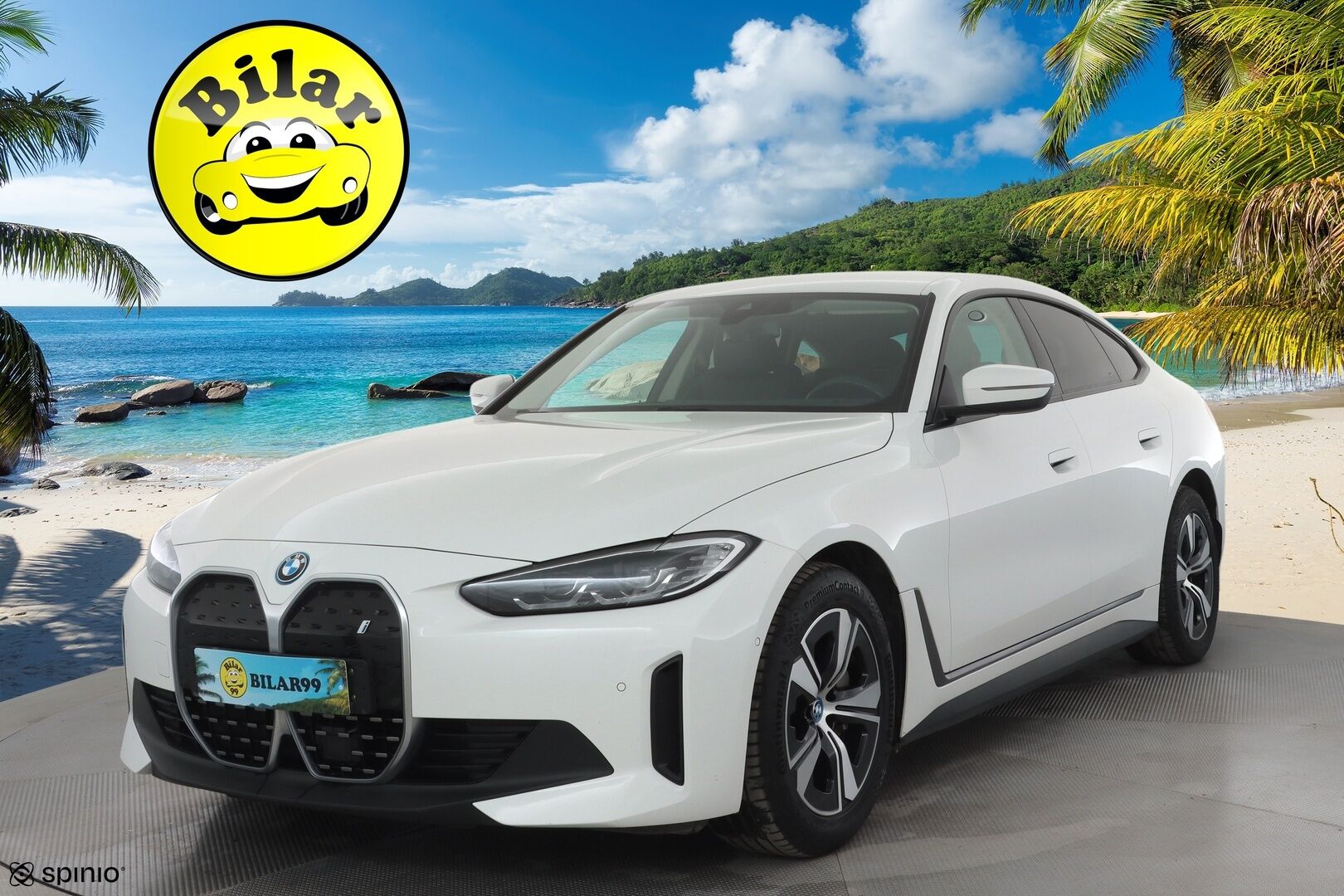 BMW I4 2023 eDrive40 - | ACC | Koukku | Lisälämmitin | Hifi | P.Kamera | Widescreen | Urheiluistuimet | Apple&Android | Merkkihuollettu |