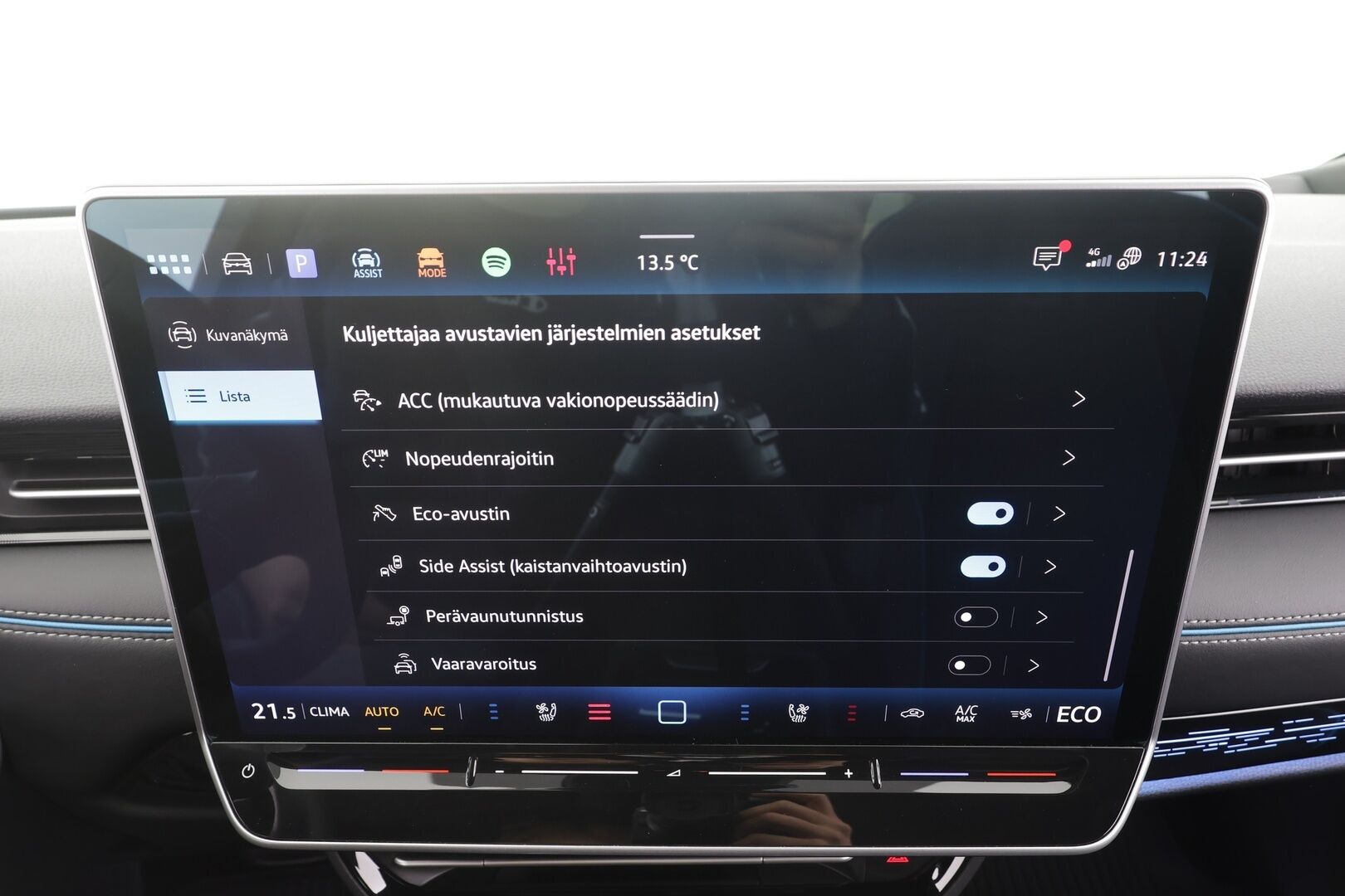VOLKSWAGEN ID.7 2024 Pro 82kWh 210kW - | ACC | HUD | H&K | Ilm. Sporttipenkit muistilla | 360° | Matrix | Koukku | Travel assist | Nahka-alcantara | Ambient | 