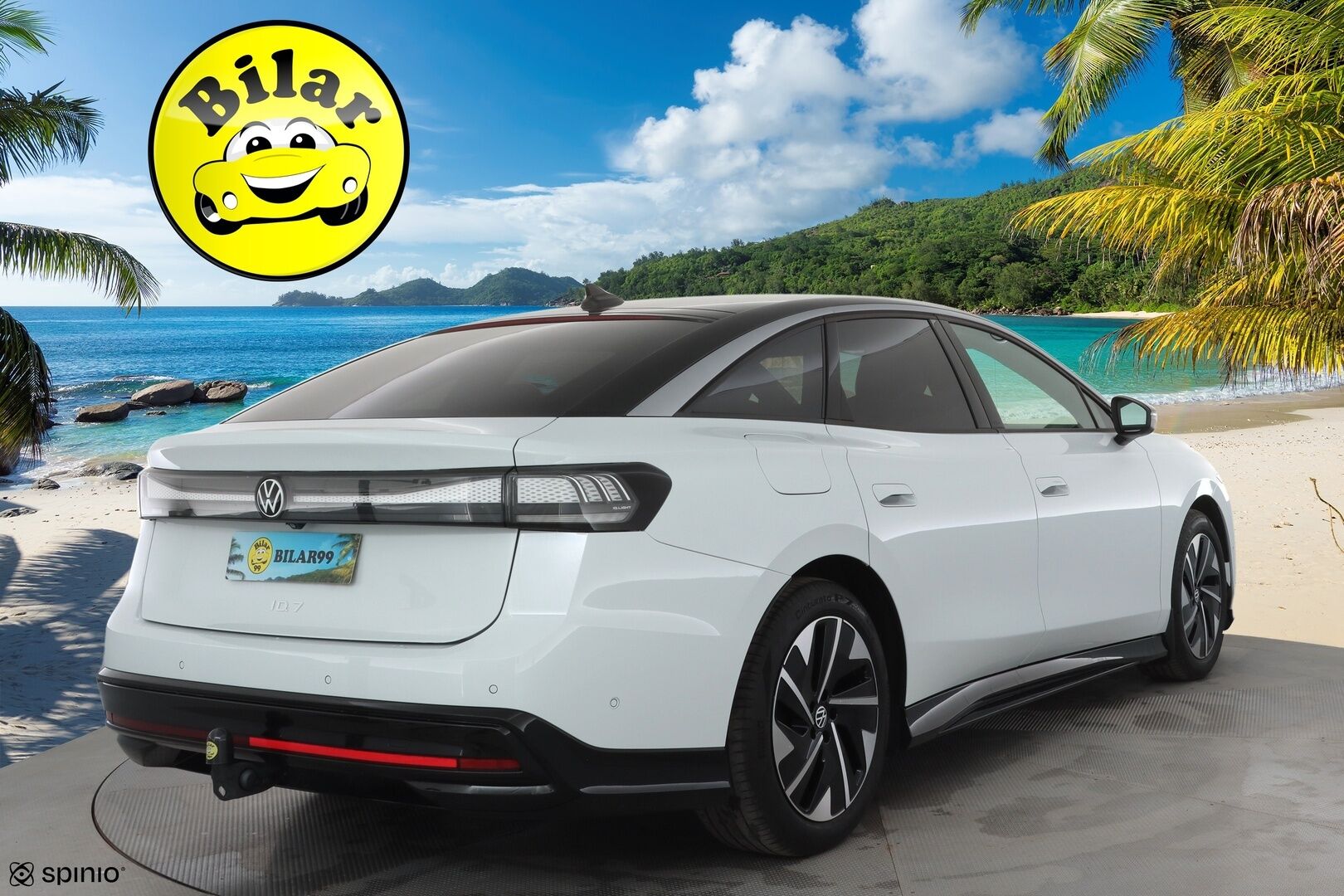 VOLKSWAGEN ID.7 2024 Pro 82kWh 210kW - | ACC | HUD | H&K | Ilm. Sporttipenkit muistilla | 360° | Matrix | Koukku | Travel assist | Nahka-alcantara | Ambient | 