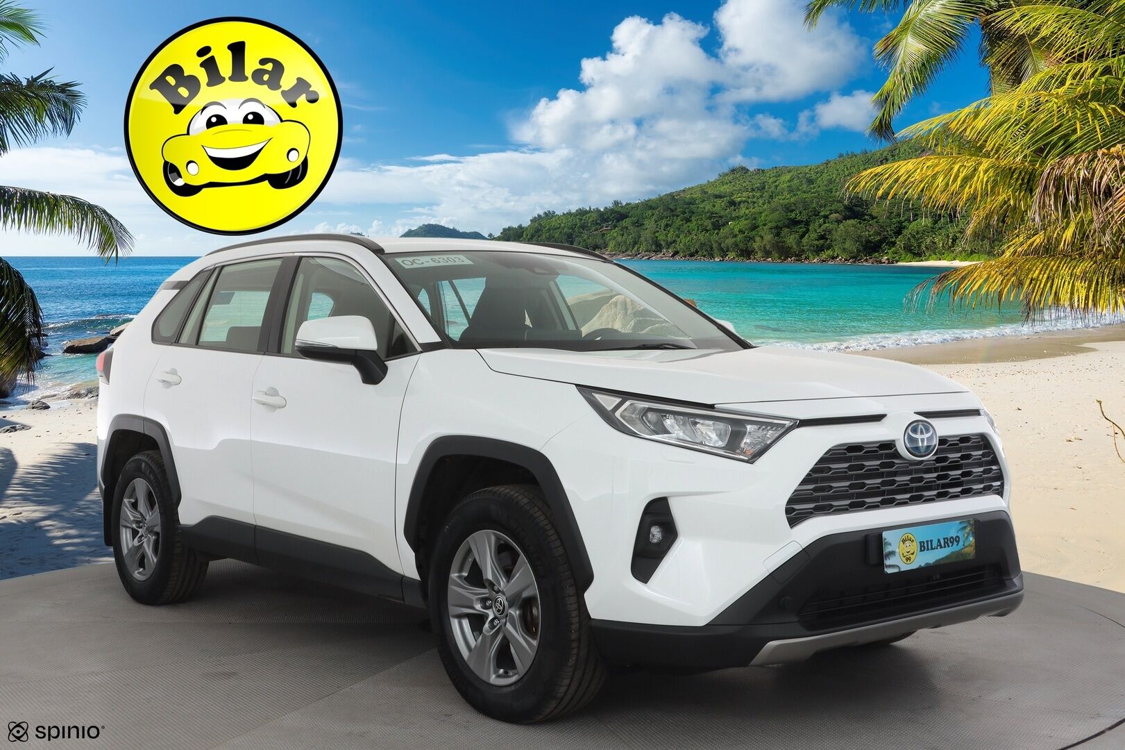 TOYOTA RAV4 2023 2,5 Hybrid AWD-i Active - Adapt.Vakkari | Peruutuskamera | Lohko&Sisäpistoke | Apple&Android | Adapt.LED | 2x Renkaat Aluvantein | Huippusiisti!