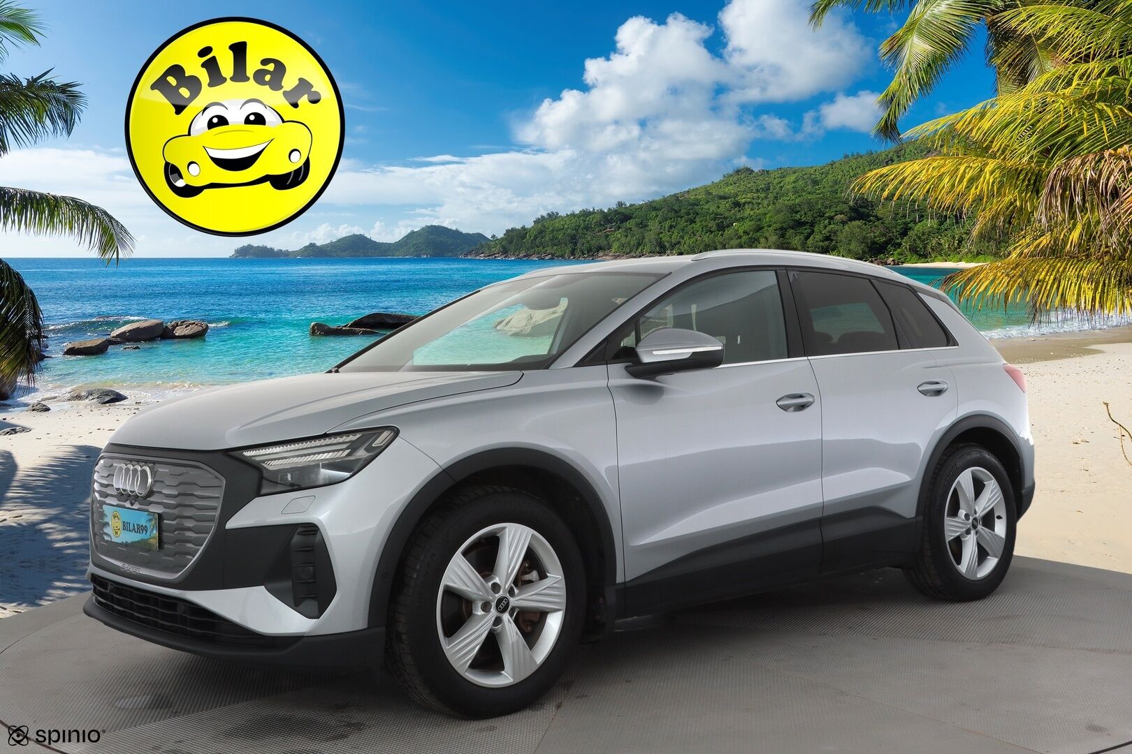 AUDI Q4 E-TRON 2023 40 e-tron - | ILP | Koukku | ACC | Matrix-LED | P.Kamera | Kaistavahti | Apple&Android | Merkkihuollot | 2x Latauskaapelit
