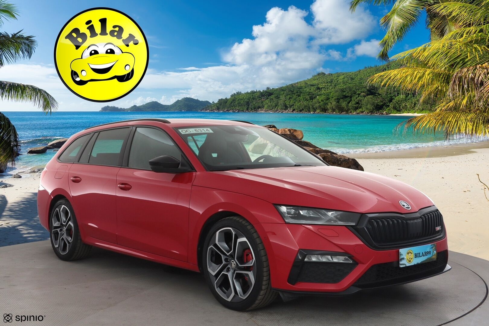 SKODA OCTAVIA 2022  Combi RS 2.0 TSI 180kW DSG - | ACC | Matrix-LED | P.Kamera | HUD | Hierovat Muistipenkit | Keyless | Digimittaristo | Puolinahat | Apple&Android | Kahdet Renkaat |