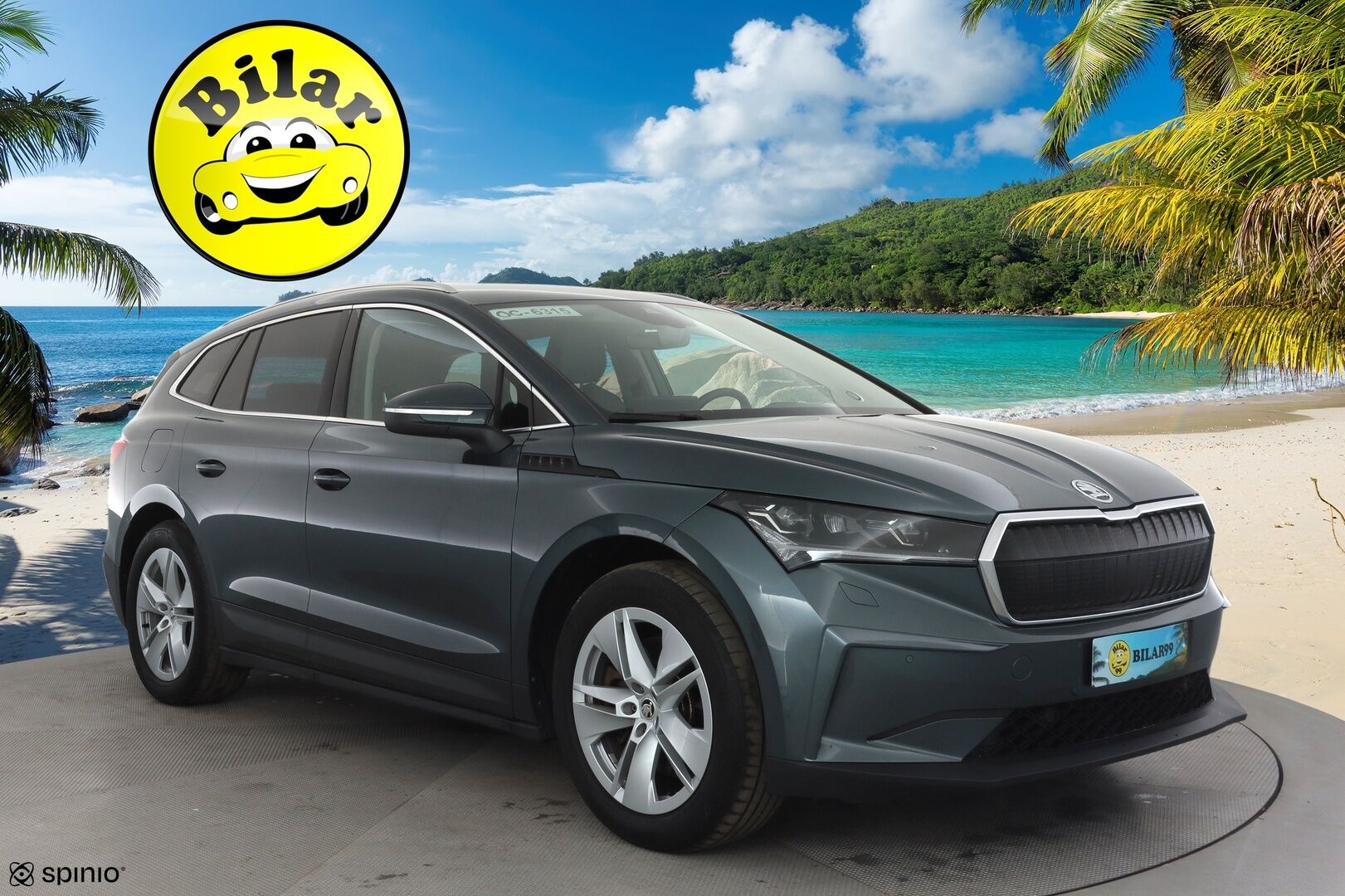 SKODA ENYAQ 2022 80 iV - | ACC | ILP | HUD | Matrix-LED | P.Kamera | Puolinahat | Apple&Android | Kahdet Renkaat |