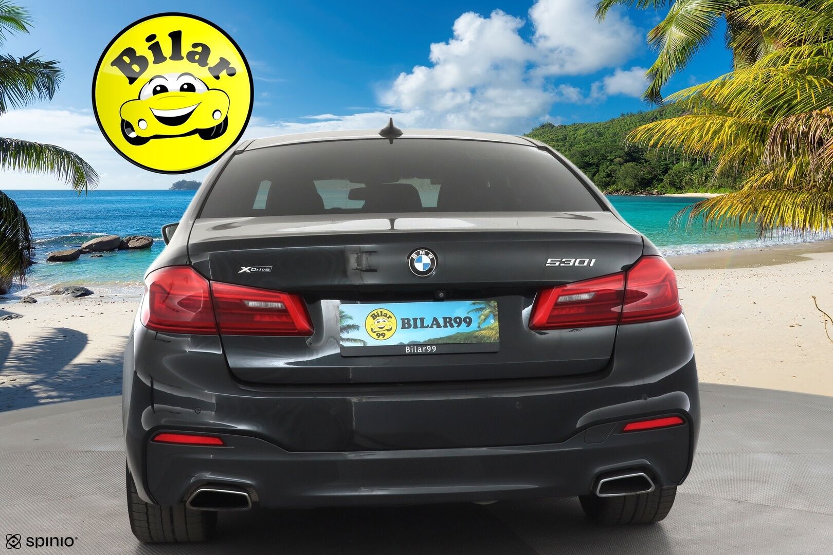 BMW 530 2018 G30 530i xDrive M-sport - | ACC | Koukku | Webasto | Comfort Penkit Muistilla | P.kamera | sporttinahat | Adapt.LED | Merkkihuollettu | Kahdet Renkaat |