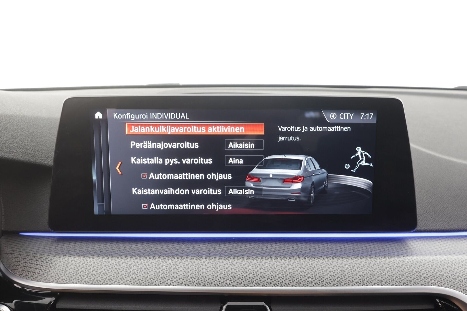 BMW 530 2018 G30 530i xDrive M-sport - | ACC | Koukku | Webasto | Comfort Penkit Muistilla | P.kamera | sporttinahat | Adapt.LED | Merkkihuollettu | Kahdet Renkaat |