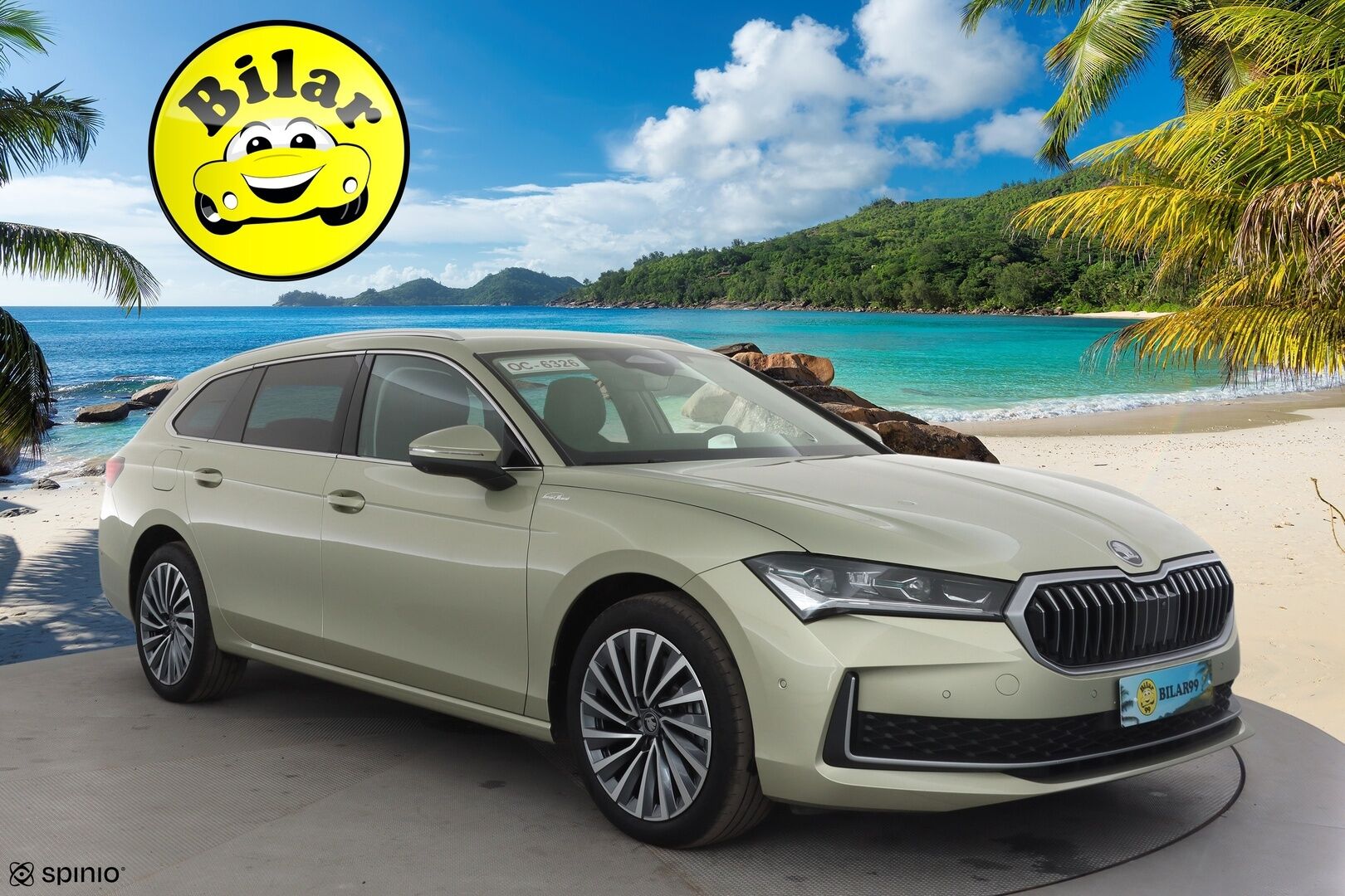 SKODA SUPERB 2025 Combi 1.5 TSI PHEV L&K DSG Autom - | ACC | Koukku | Hierovat&Ilmastoidut Muistipenkit | Skoda Crystal Matrix-LED | Canton | HUD | 360-Kamera | Comfort Nahat | Keyless | Apple&Android | Kahdet Renkaat |