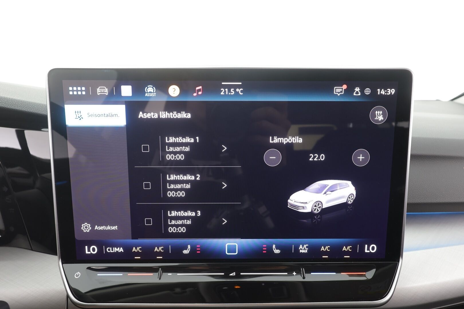 VOLKSWAGEN GOLF 2025 Life 1,5 eTSI 110 kW MHEV DSG - | ACC | Webasto | P.Kamera | Ratinlämmitys | LED | Keyless | Apple&Android | 