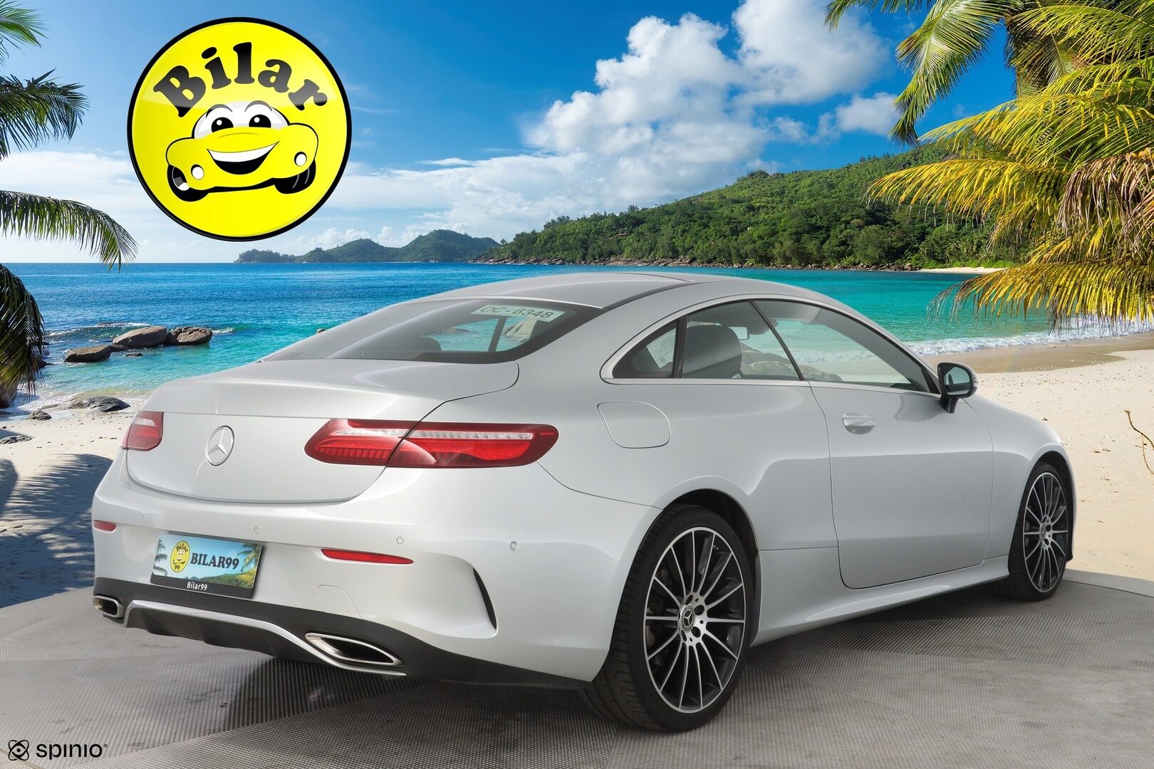 MERCEDES-BENZ E 2017 300 A Coupe AMG  -  Distronic+ | Sporttinahat muistilla | Multibeam LED | Kattoluukku | P.kamera | Steering pilot | Ambient | Navi | Kahdet renkaat vanteilla |