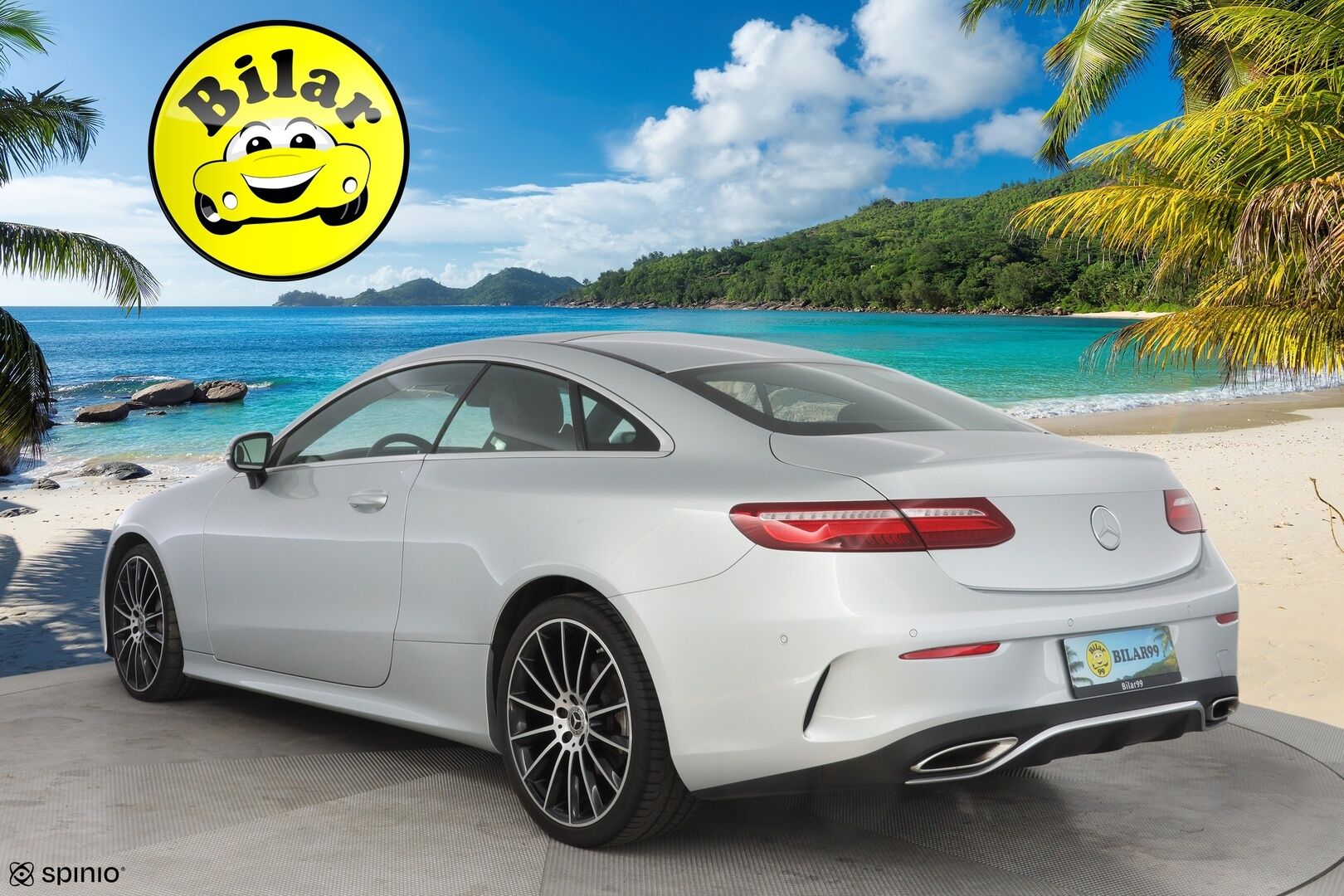 MERCEDES-BENZ E 2017 300 A Coupe AMG  -  Distronic+ | Sporttinahat muistilla | Multibeam LED | Kattoluukku | P.kamera | Steering pilot | Ambient | Navi | Kahdet renkaat vanteilla |