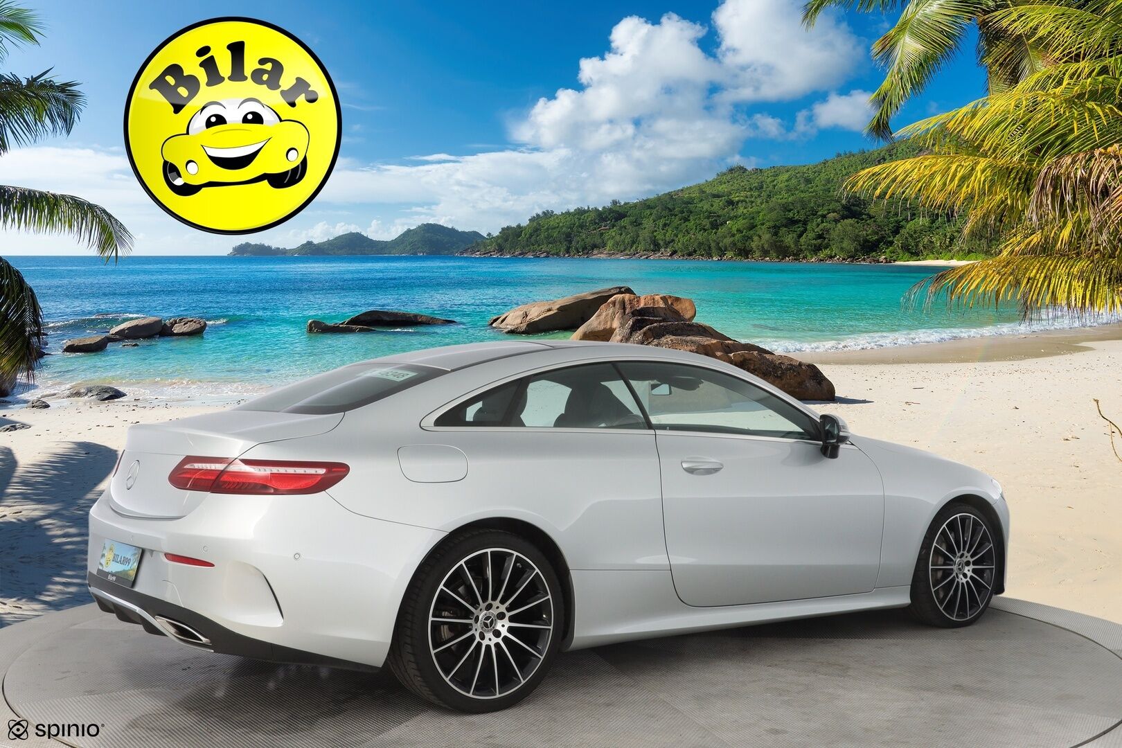 MERCEDES-BENZ E 2017 300 A Coupe AMG  -  Distronic+ | Sporttinahat muistilla | Multibeam LED | Kattoluukku | P.kamera | Steering pilot | Ambient | Navi | Kahdet renkaat vanteilla |