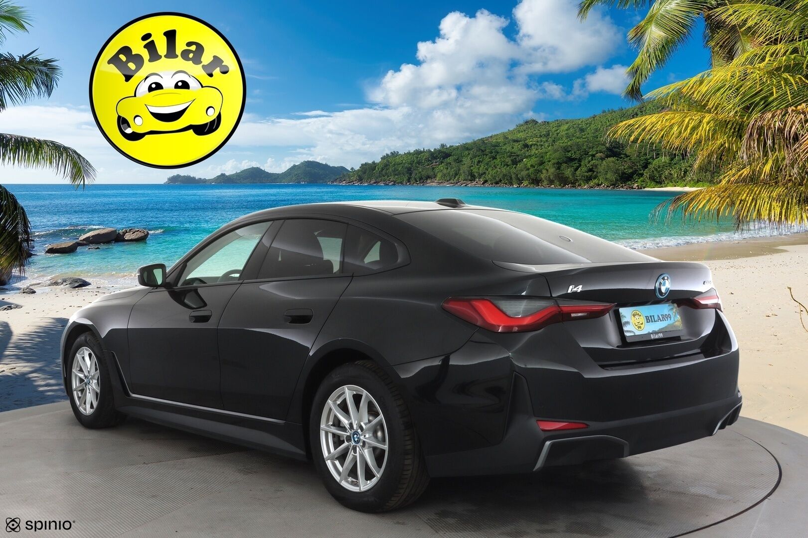 BMW I4 2022 eDrive40 Gran Coupé - | ACC | Koukku | HUD | Laser-LED | Sporttipenkit | P.Kamera | Akuston esilämmitys | Sähköluukku | Navi | Ratinlämmitin | Kahdet renkaat aluvanteilla | Hyvät varusteet |