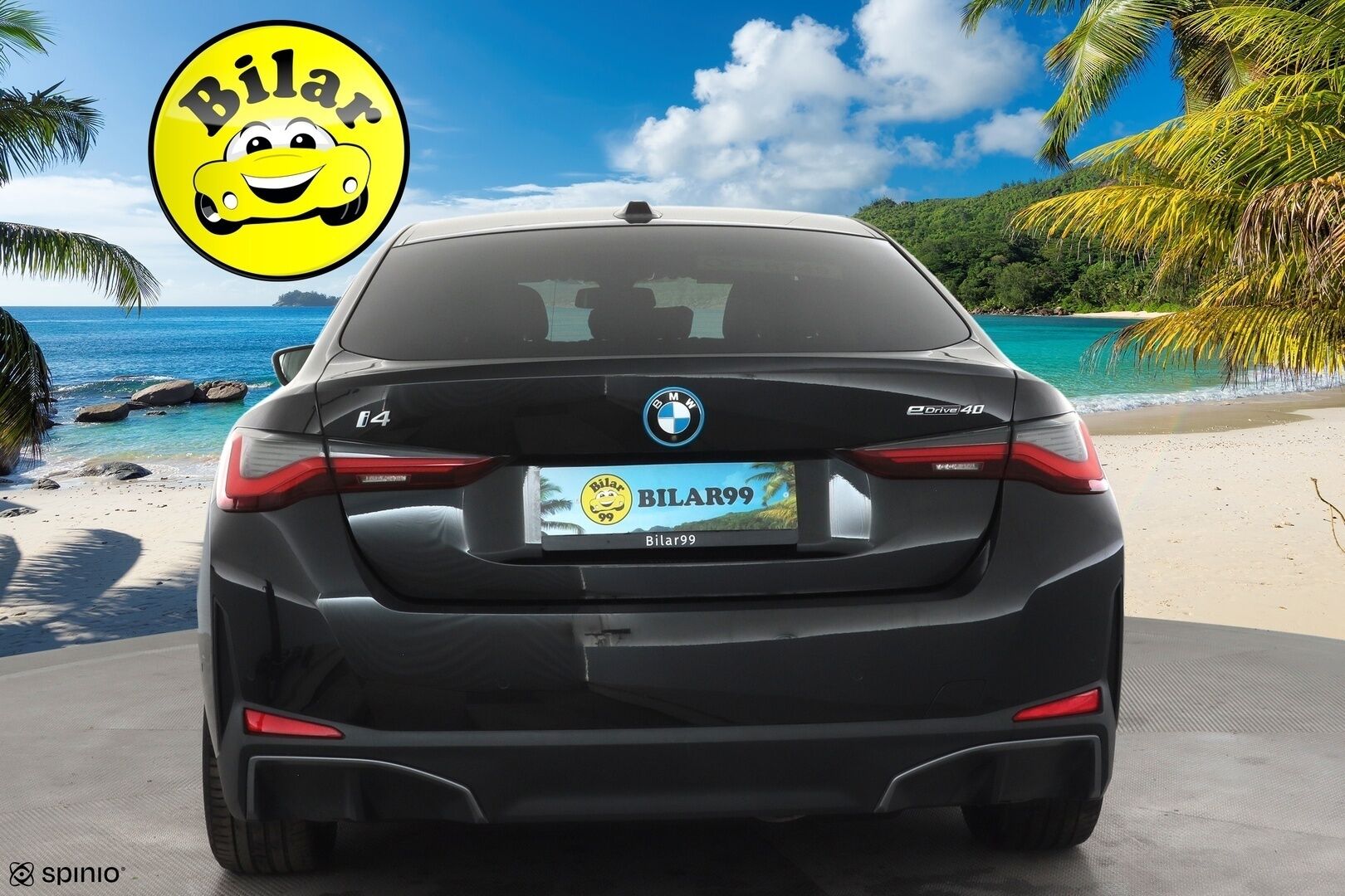 BMW I4 2022 eDrive40 Gran Coupé - | ACC | Koukku | HUD | Laser-LED | Sporttipenkit | P.Kamera | Akuston esilämmitys | Sähköluukku | Navi | Ratinlämmitin | Kahdet renkaat aluvanteilla | Hyvät varusteet |
