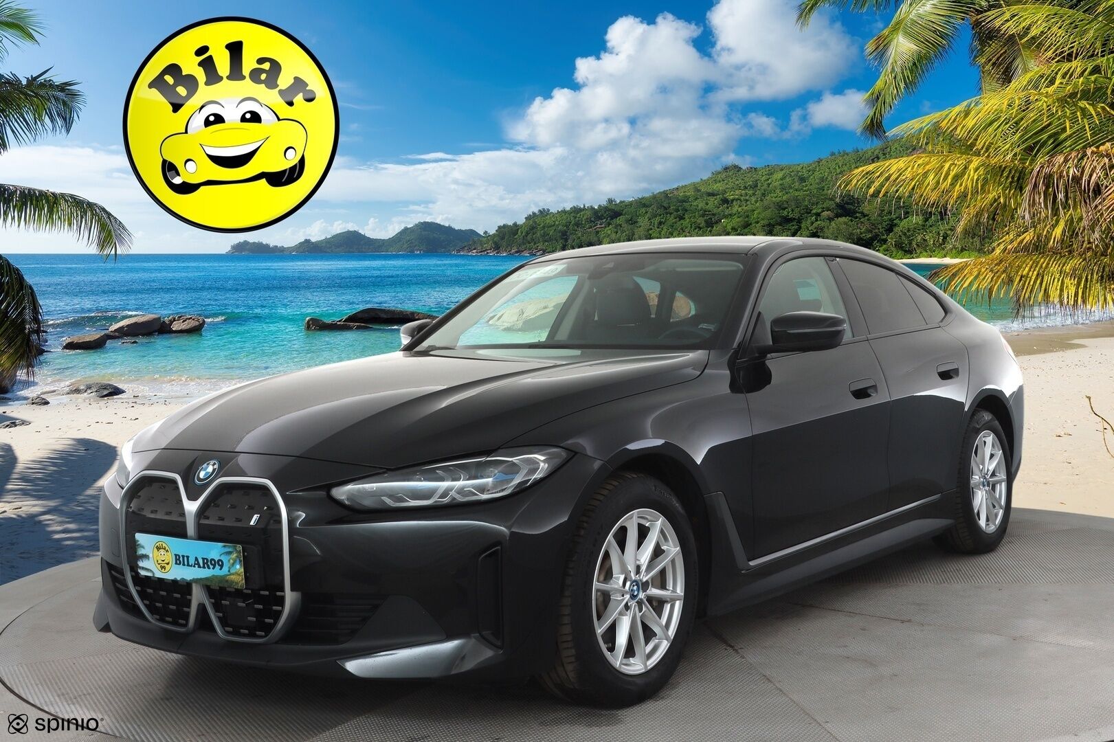 BMW I4 2022 eDrive40 Gran Coupé - | ACC | Koukku | HUD | Laser-LED | Sporttipenkit | P.Kamera | Akuston esilämmitys | Sähköluukku | Navi | Ratinlämmitin | Kahdet renkaat aluvanteilla | Hyvät varusteet |