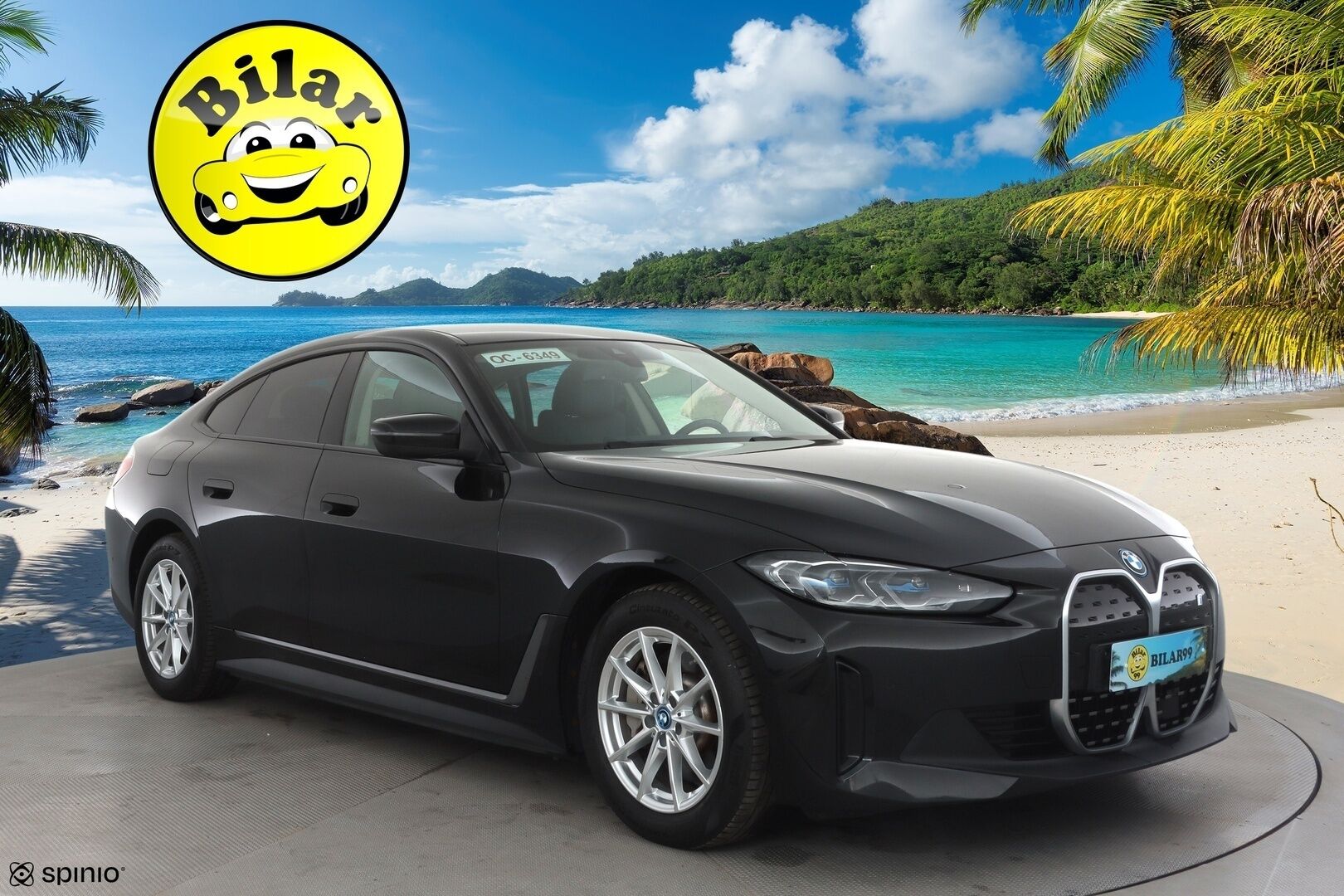 BMW I4 2022 eDrive40 Gran Coupé - | ACC | Koukku | HUD | Laser-LED | Sporttipenkit | P.Kamera | Akuston esilämmitys | Sähköluukku | Navi | Ratinlämmitin | Kahdet renkaat aluvanteilla | Hyvät varusteet |