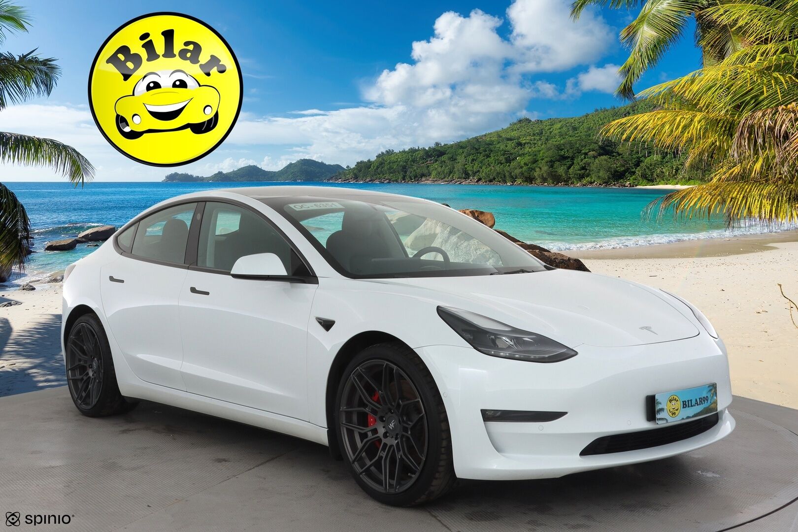 TESLA MODEL 3 2022 Performance Dual Motor - | ACC | ILP | Ryzen | Matrix | Lasikatto | Premium audio | Sähkönahat | Muistipenkki | P.kamera | Autosteer | 2x renkaat aluin | 