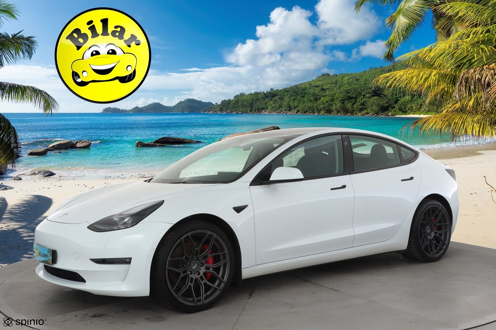 TESLA MODEL 3 2022 Performance Dual Motor - | ACC | ILP | Ryzen | Matrix | Lasikatto | Premium audio | Sähkönahat | Muistipenkki | P.kamera | Autosteer | 2x renkaat aluin | 