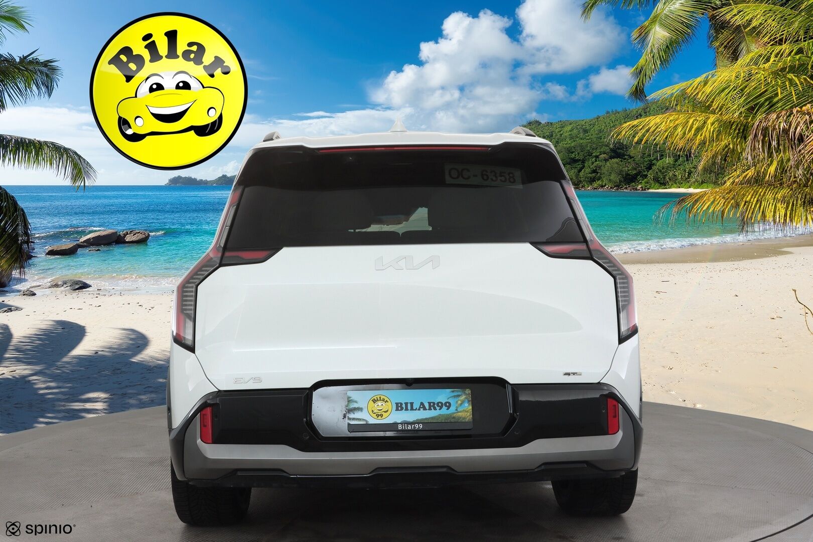 KIA EV9 2024 GT-Line AWD 99,8kWh 384hv 6P - | ACC | HUD | ILP | Meridian | Mukavuusistuimet | 360° | Ilmastoidut nahat | Akuston esilämmitys | LED | Navi | Keyless | Ratinlämmitin | Merkkihuollettu | ALV | Huippuvarusteet |