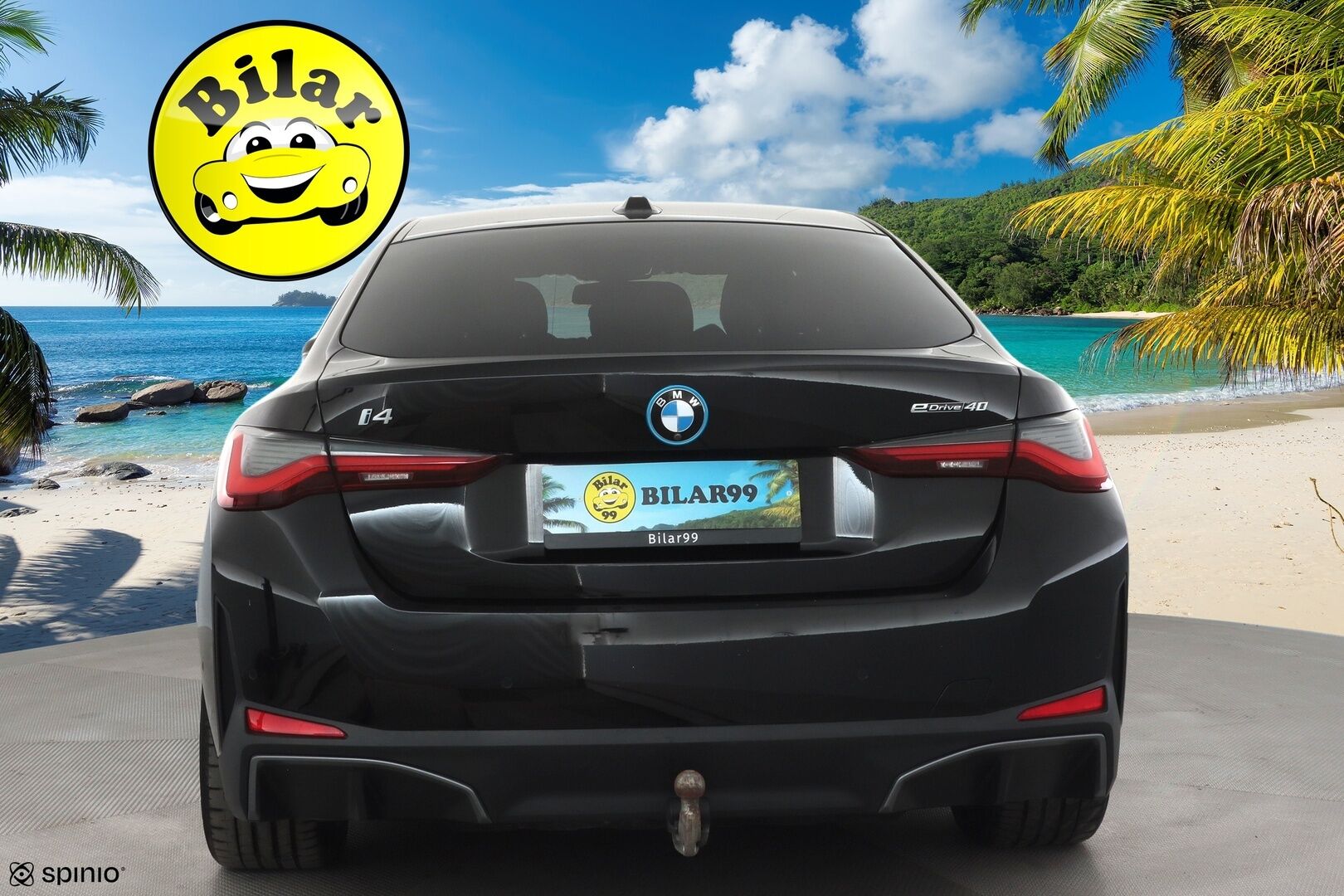 BMW I4 2024 eDrive40 - | ACC | Lisälämmitin | Koukku | Widescreen | 360-Kamera | H/K | LED | Puolinahat | Apple&Android | Merkkihuollettu | Kahdet Renkaat |