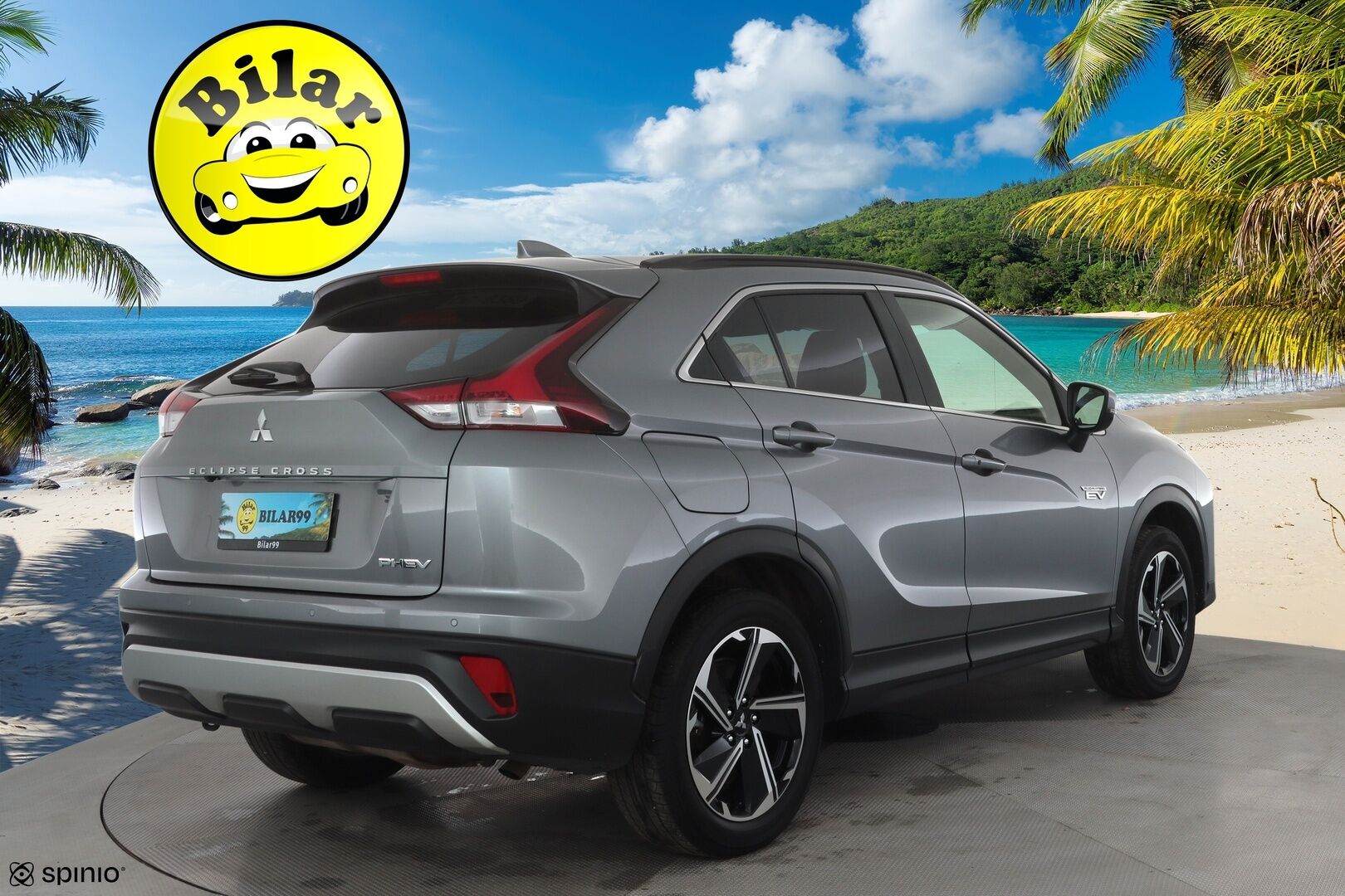 MITSUBISHI ECLIPSE CROSS 2023 2.4 PHEV Invite Plus 4WD - | LED | Nahka-alcantara | P.kamera | Sähköpenkki | Tutkat eteen ja taakse | Keyless | Apple & Android | 2x renkaat aluin | ALV | 