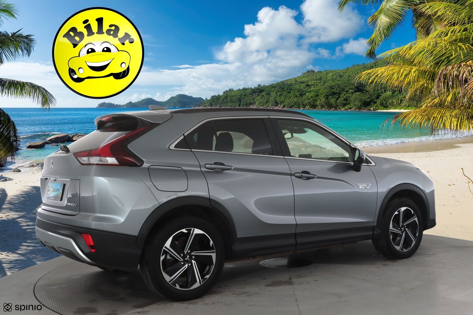 MITSUBISHI ECLIPSE CROSS 2023 2.4 PHEV Invite Plus 4WD - | LED | Nahka-alcantara | P.kamera | Sähköpenkki | Tutkat eteen ja taakse | Keyless | Apple & Android | 2x renkaat aluin | ALV | 