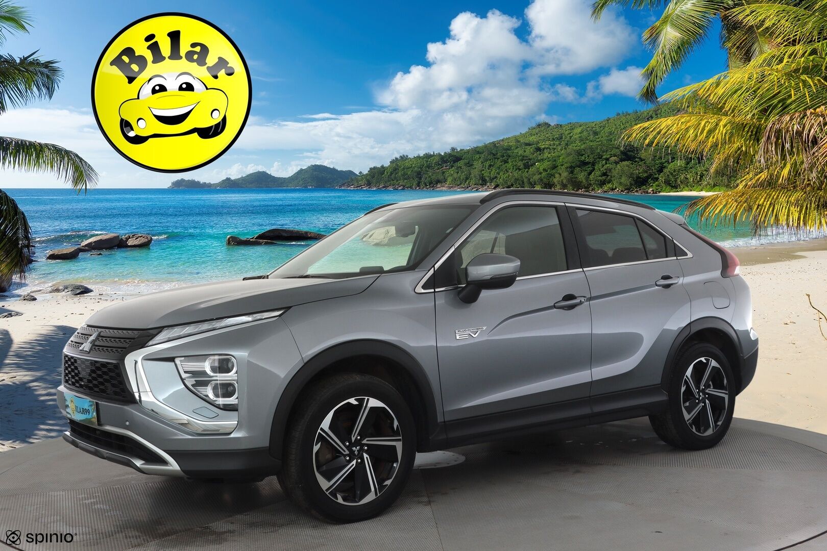 MITSUBISHI ECLIPSE CROSS 2023 2.4 PHEV Invite Plus 4WD - | LED | Nahka-alcantara | P.kamera | Sähköpenkki | Tutkat eteen ja taakse | Keyless | Apple & Android | 2x renkaat aluin | ALV | 
