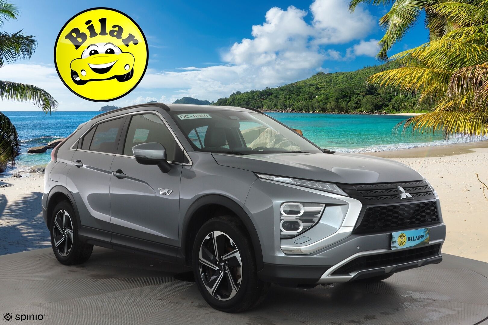MITSUBISHI ECLIPSE CROSS 2023 2.4 PHEV Invite Plus 4WD - | LED | Nahka-alcantara | P.kamera | Sähköpenkki | Tutkat eteen ja taakse | Keyless | Apple & Android | 2x renkaat aluin | ALV | 