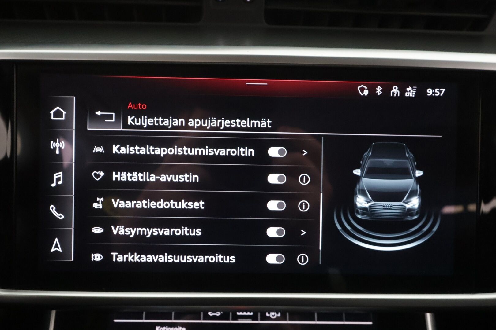 AUDI A6 2024 Avant 50 TFSI e quattro - | B&O | ACC | P.Kamera | Koukku | Matrix | Facelift | Sporttipenkit | Kaistavahti | Navi | Digimittaristo | Merkkihuollot | Kahdet renkaat |