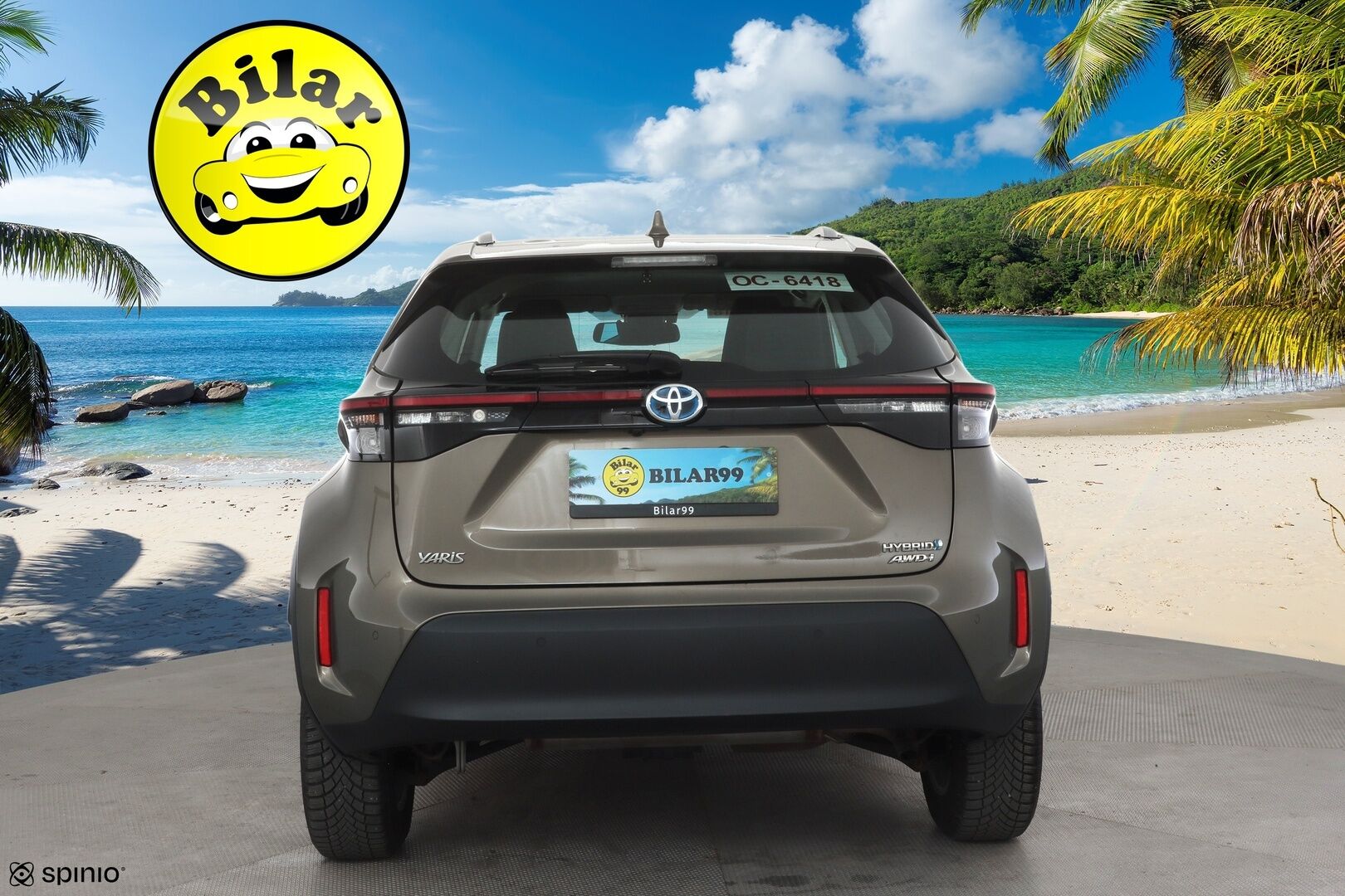 TOYOTA YARIS CROSS 2022 4x4 - | ACC | LTA | RSA | P.kamera | Tutkat | Apple & Android | Navi | Aut. ilmastointi | Penkinlämmittimet | Bluetooth | Huoltokirja | 