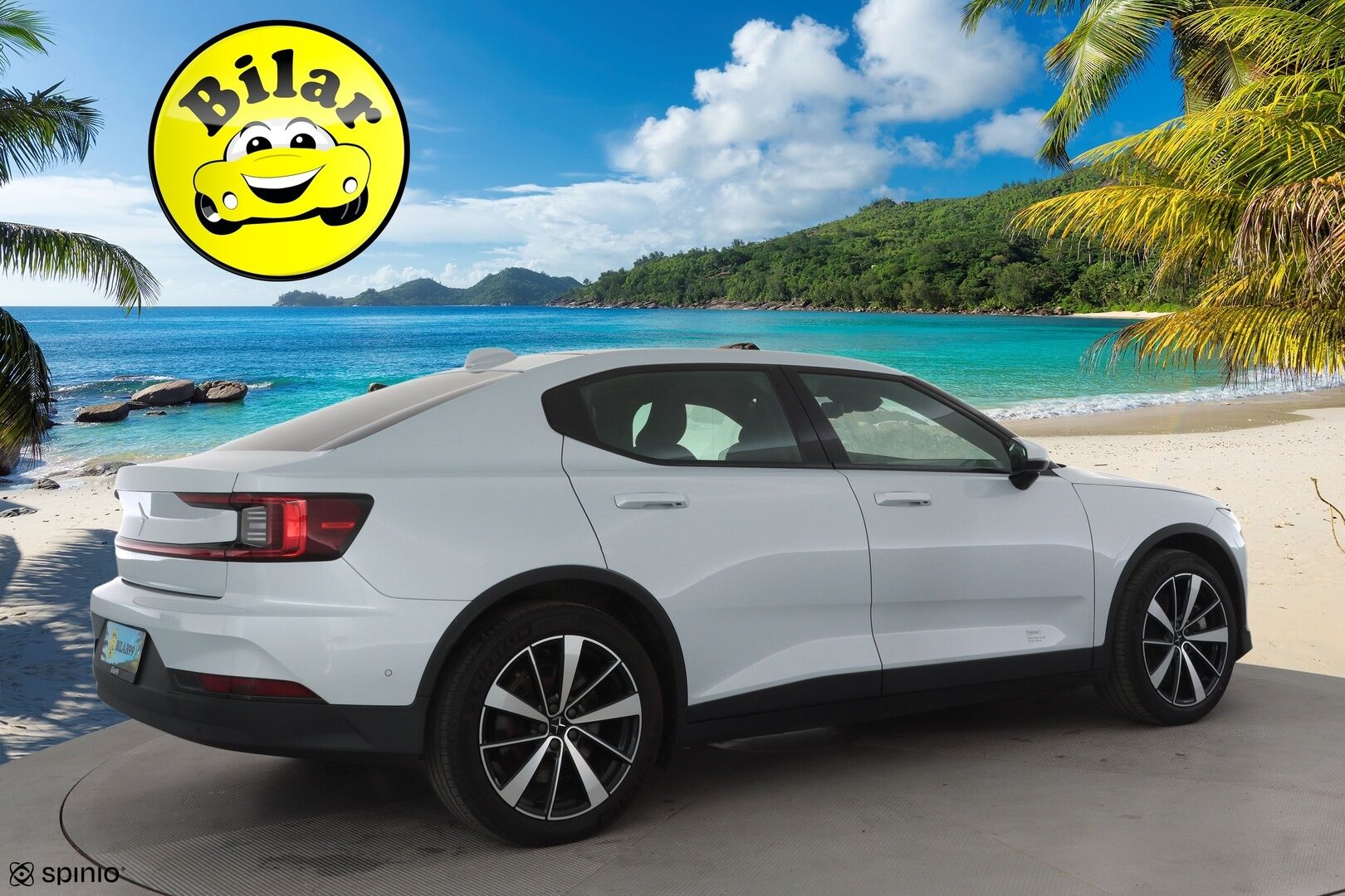 POLESTAR 2 2021 Long Range Dual Motor, 300kW, 78kWh - | Pilot&Plus | Koukku | Pixel-LED | 360° | Lasikatto | Harman/Kardon | Muistipenkki | Sporttipenkit | BLIS | 2x polestar alut | Merkkihuollot | 