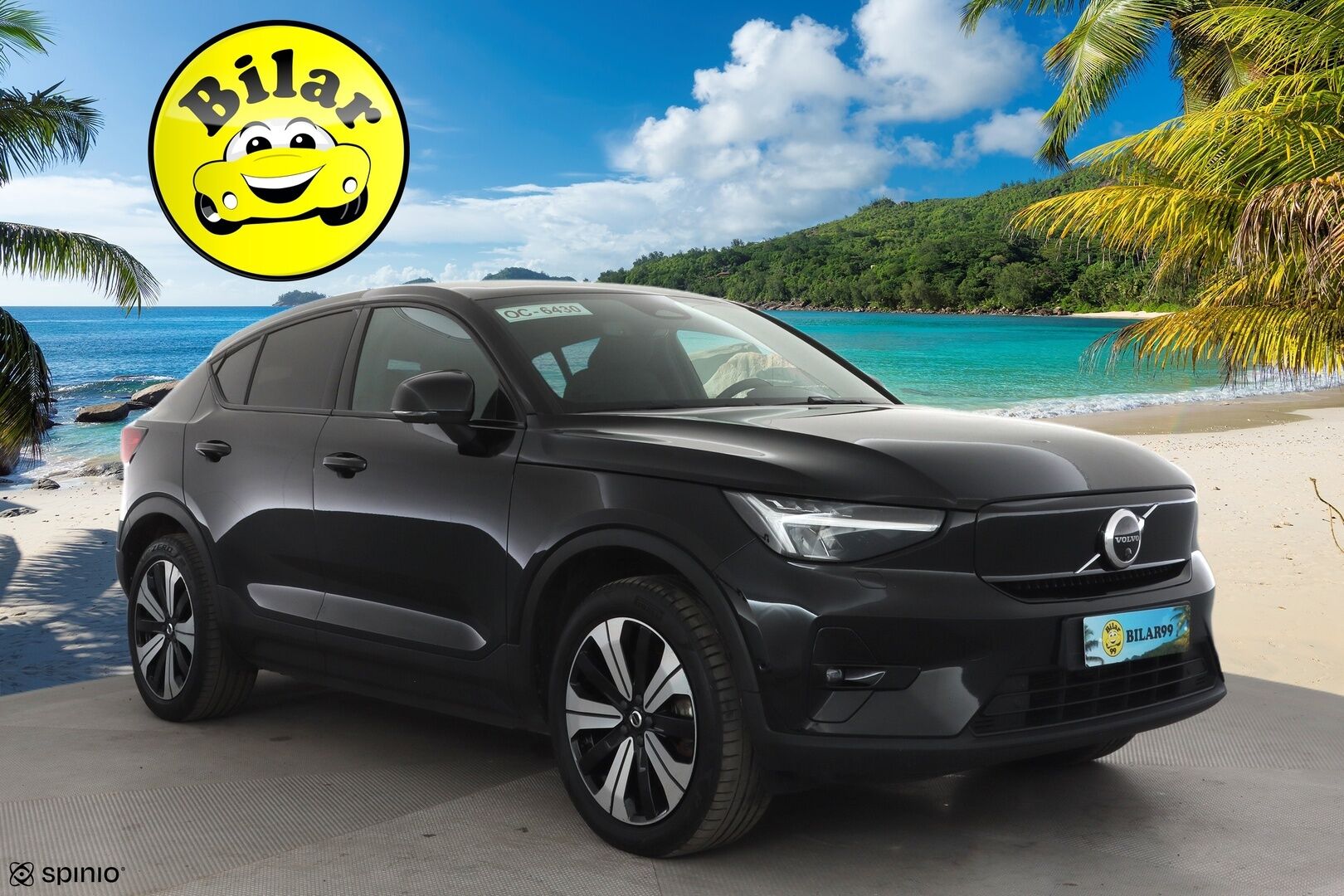 Volvo C40 2023 Recharge Twin Motor Ultimate - | ACC | ILP | Koukku | Harman/Kardon | 360° | Muistipenkki | Lasikatto | Keyless | Sporttipenkit | BLIS | Pilot assist | Merkkihuollot | ALV | 