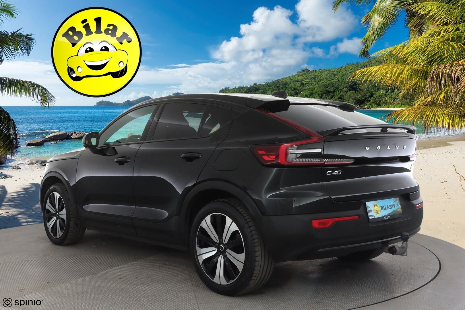 Volvo C40 2023 Recharge Twin Motor Ultimate - | ACC | ILP | Koukku | Harman/Kardon | 360° | Muistipenkki | Lasikatto | Keyless | Sporttipenkit | BLIS | Pilot assist | Merkkihuollot | ALV | 
