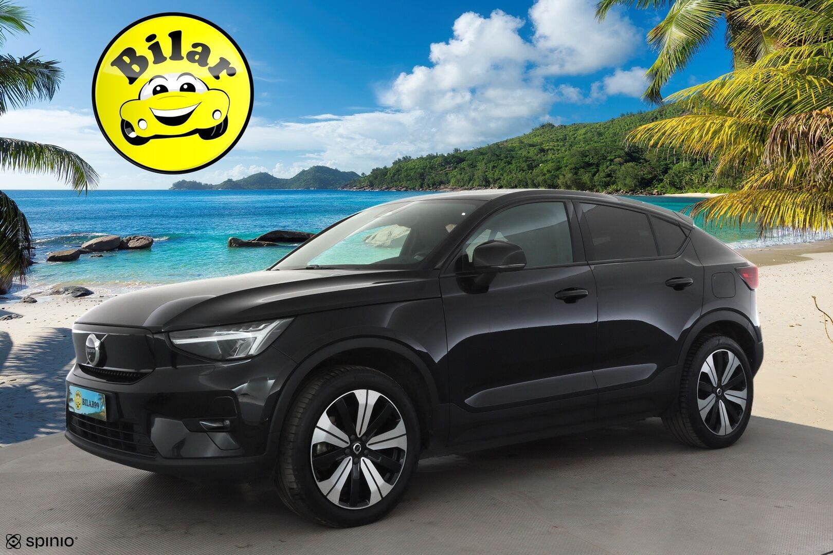 Volvo C40 2023 Recharge Twin Motor Ultimate - | ACC | ILP | Koukku | Harman/Kardon | 360° | Muistipenkki | Lasikatto | Keyless | Sporttipenkit | BLIS | Pilot assist | Merkkihuollot | ALV | 