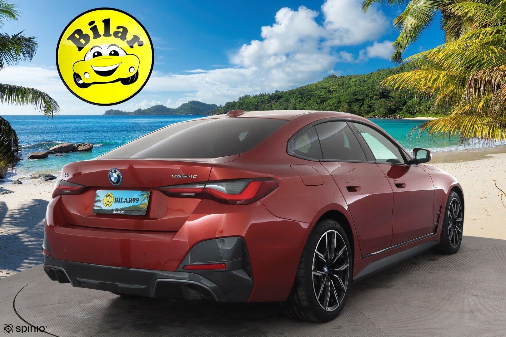 BMW I4 2023 Edrive 40 Charged  M-Sport - | ACC | Lisälämmitin | Koukku | HUD | Widescreen |  H/K | LED | 360-kamera | Sporttinahat | Apple&Android | Merkkihuollettu | Kahdet Renkaat |
