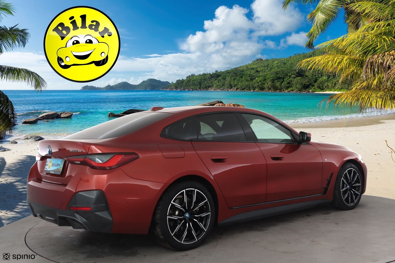 BMW I4 2023 Edrive 40 Charged  M-Sport - | ACC | Lisälämmitin | Koukku | HUD | Widescreen |  H/K | LED | 360-kamera | Sporttinahat | Apple&Android | Merkkihuollettu | Kahdet Renkaat |
