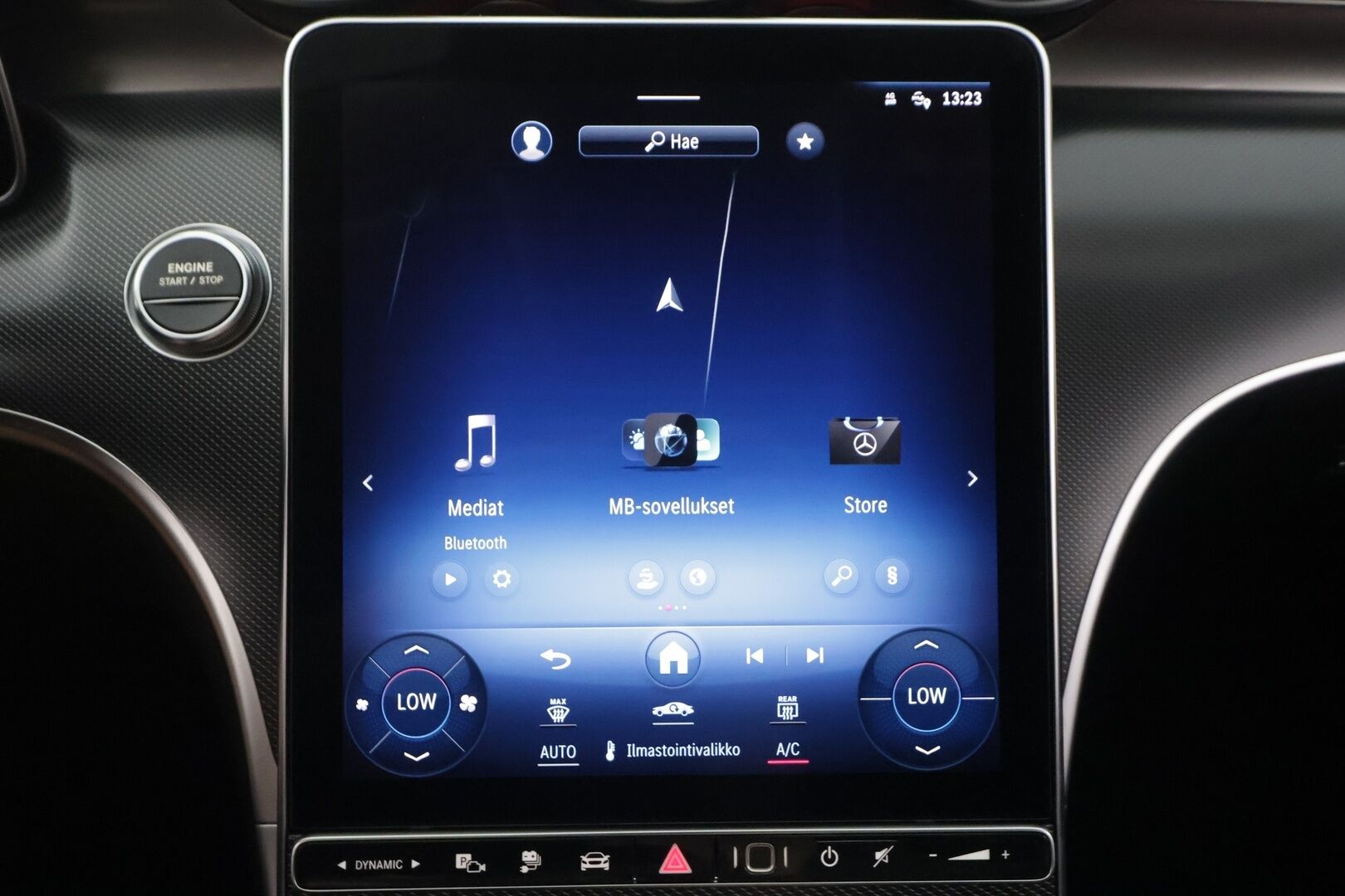 Mercedes-Benz C 2023 300 e T A Business Avantgarde - | Distronic+ | Koukku | High Performance LED | Burmester | P.kamera | Osasähköt puolinahoilla | Apple&Android | Kahdet Renkaat | Koti&Kauppalaturi |