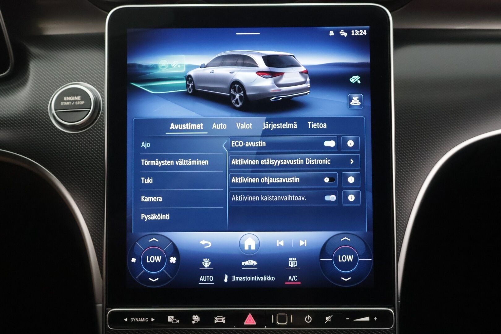 Mercedes-Benz C 2023 300 e T A Business Avantgarde - | Distronic+ | Koukku | High Performance LED | Burmester | P.kamera | Osasähköt puolinahoilla | Apple&Android | Kahdet Renkaat | Koti&Kauppalaturi |